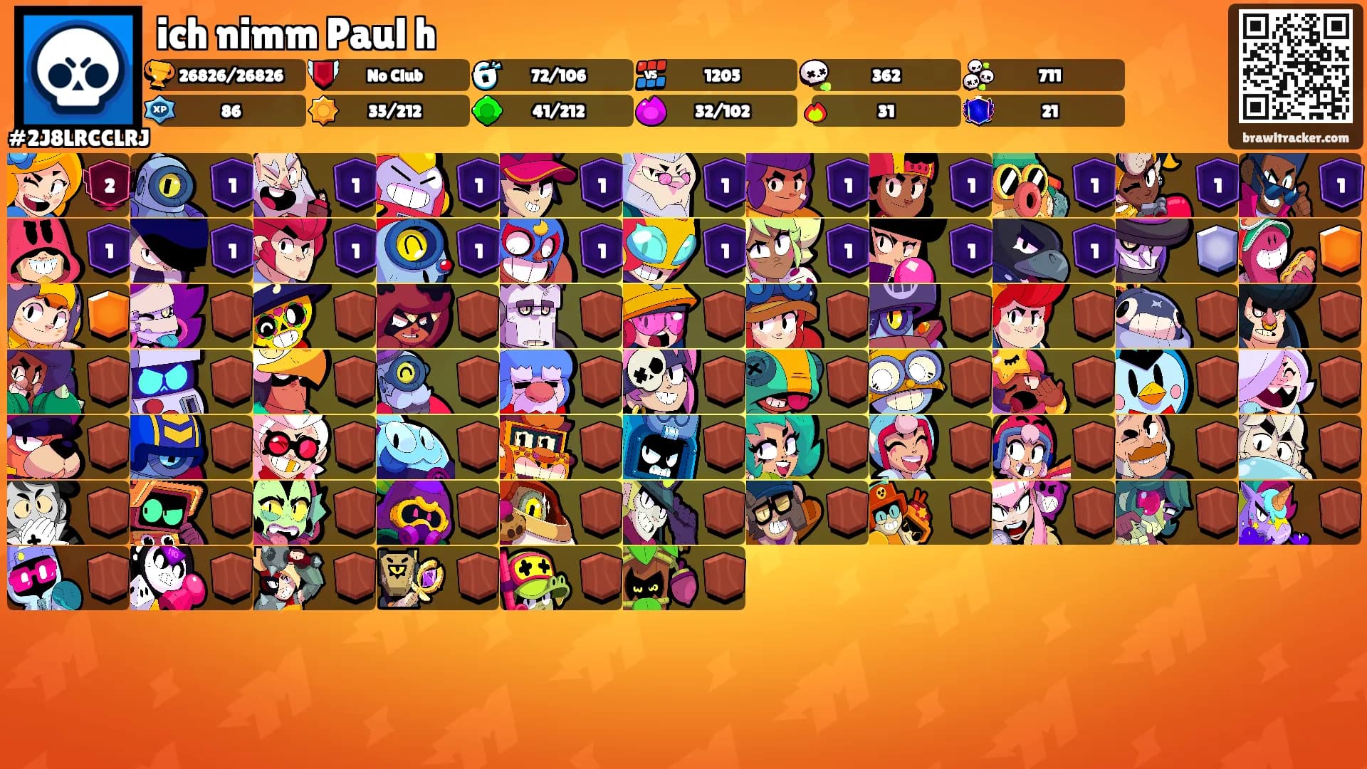 ich nimm Paul h's Ranks