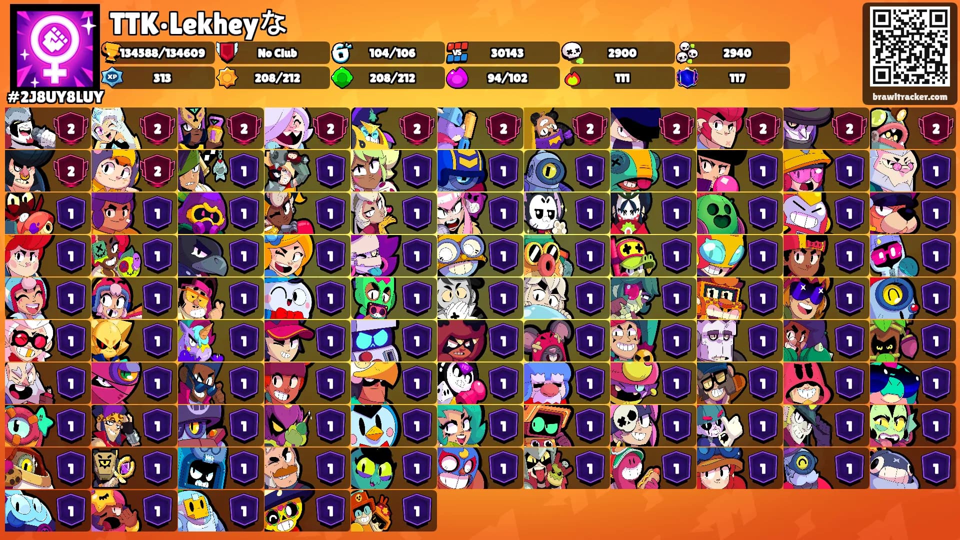 TTK•Lekheyな's Ranks