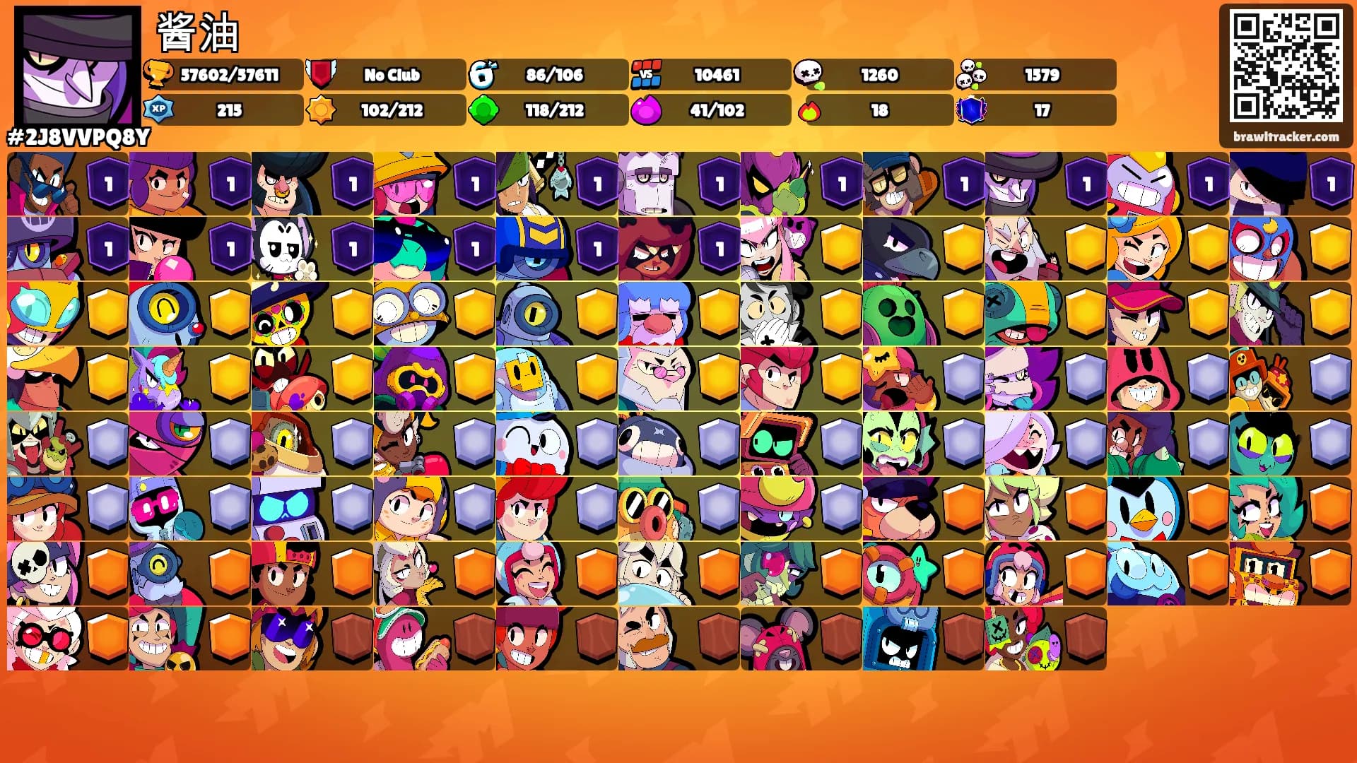 酱油's Ranks