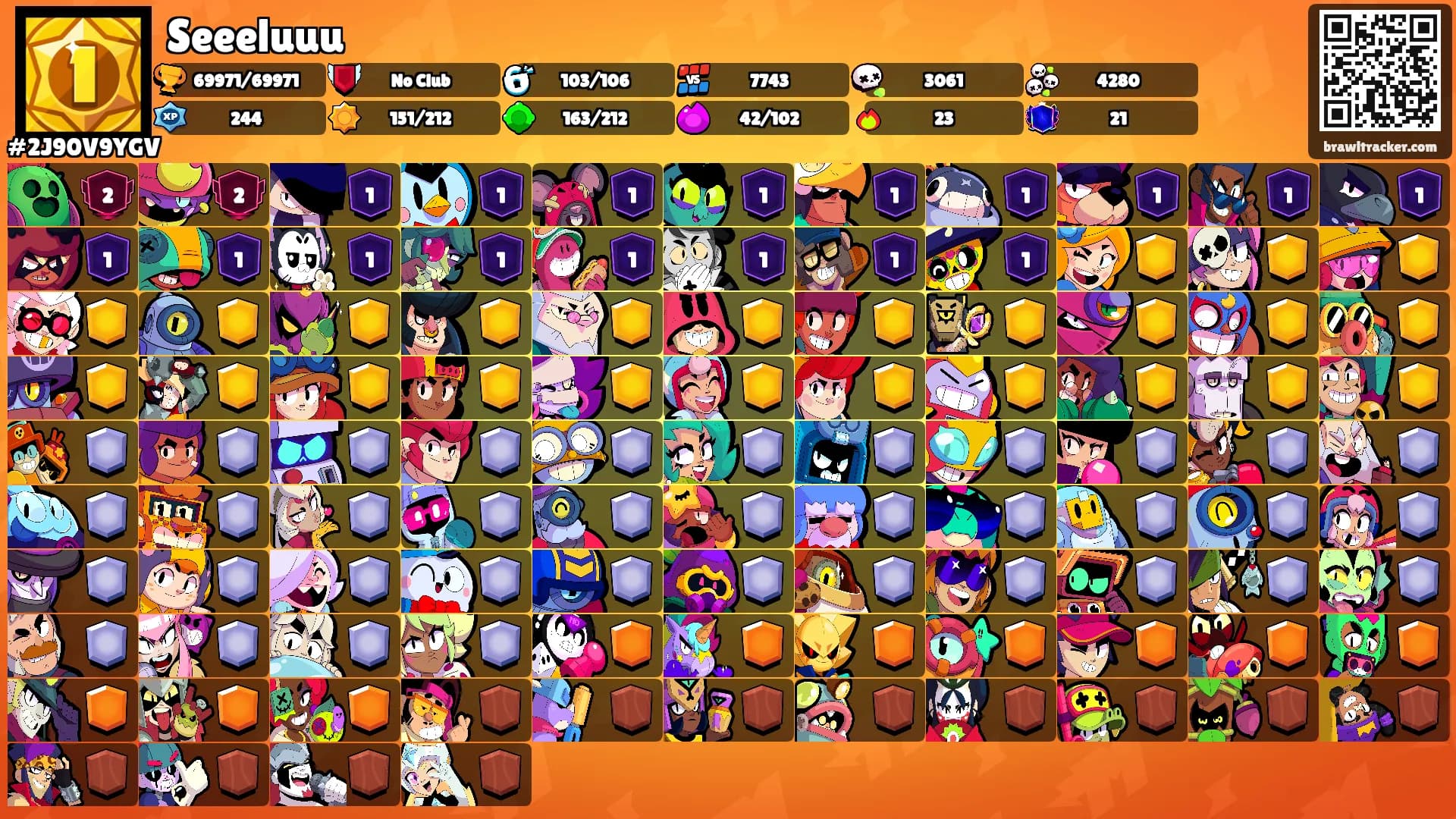 Seeeluuu's Ranks