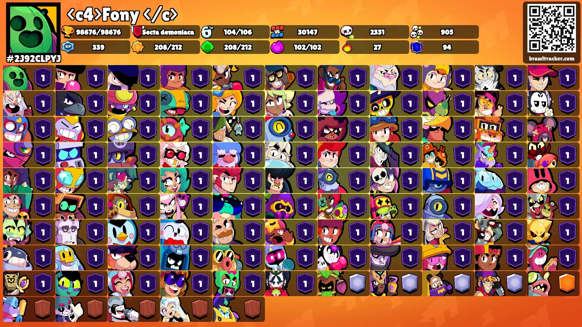 <c4>Fony </c>'s Ranks