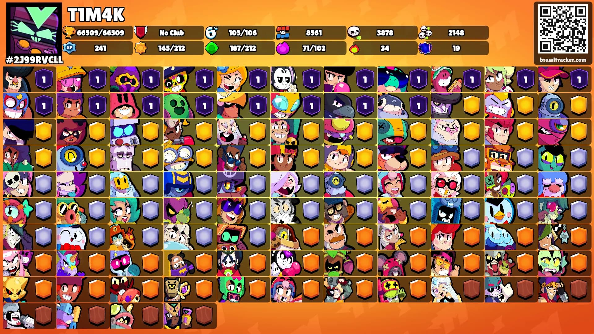 T1M4K's Ranks