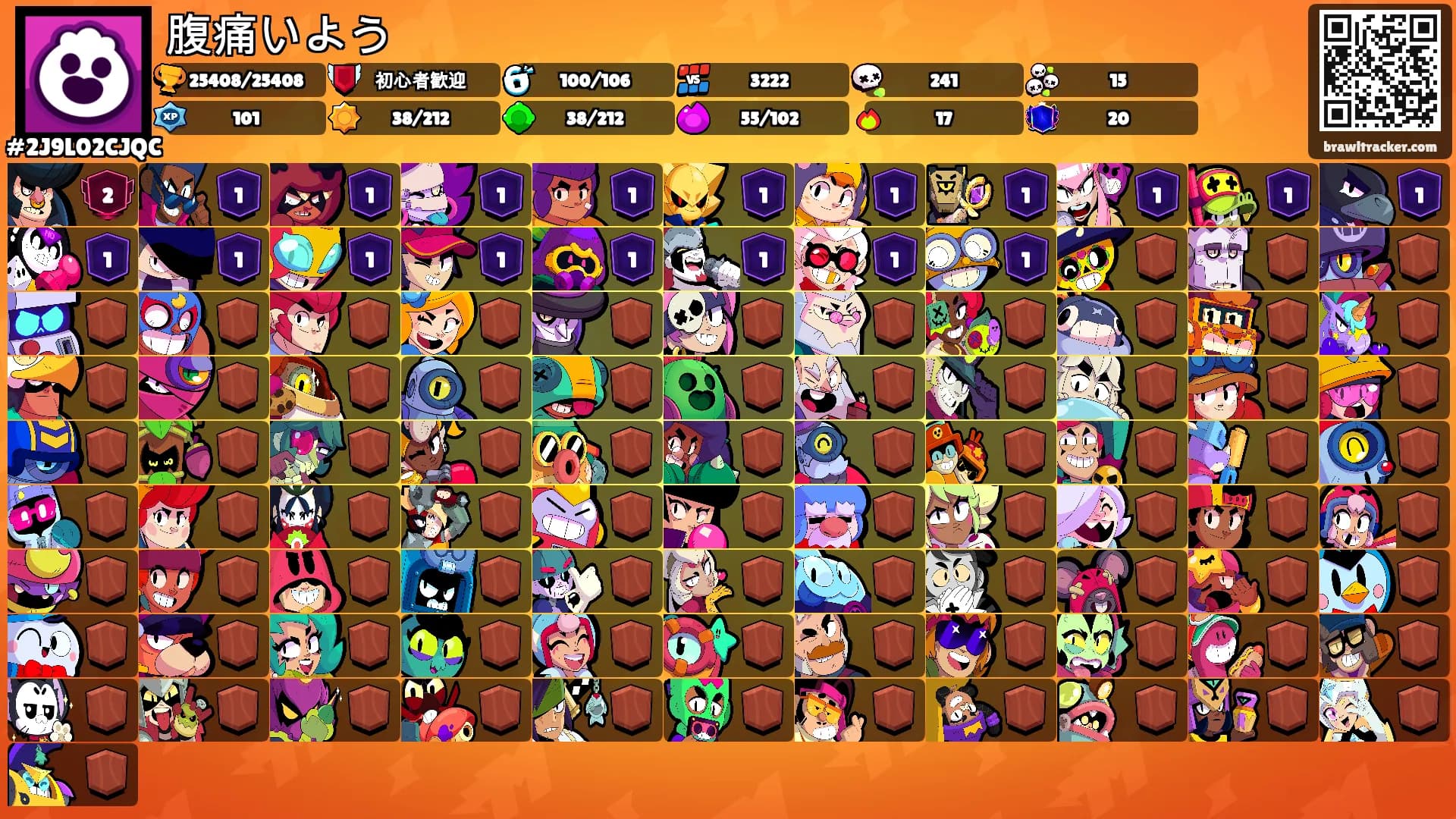 腹痛いよう's Ranks