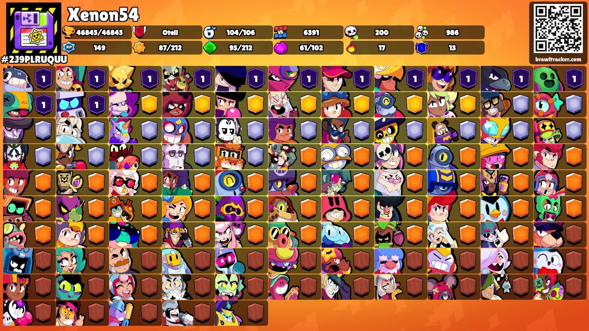 Xenon54's Ranks