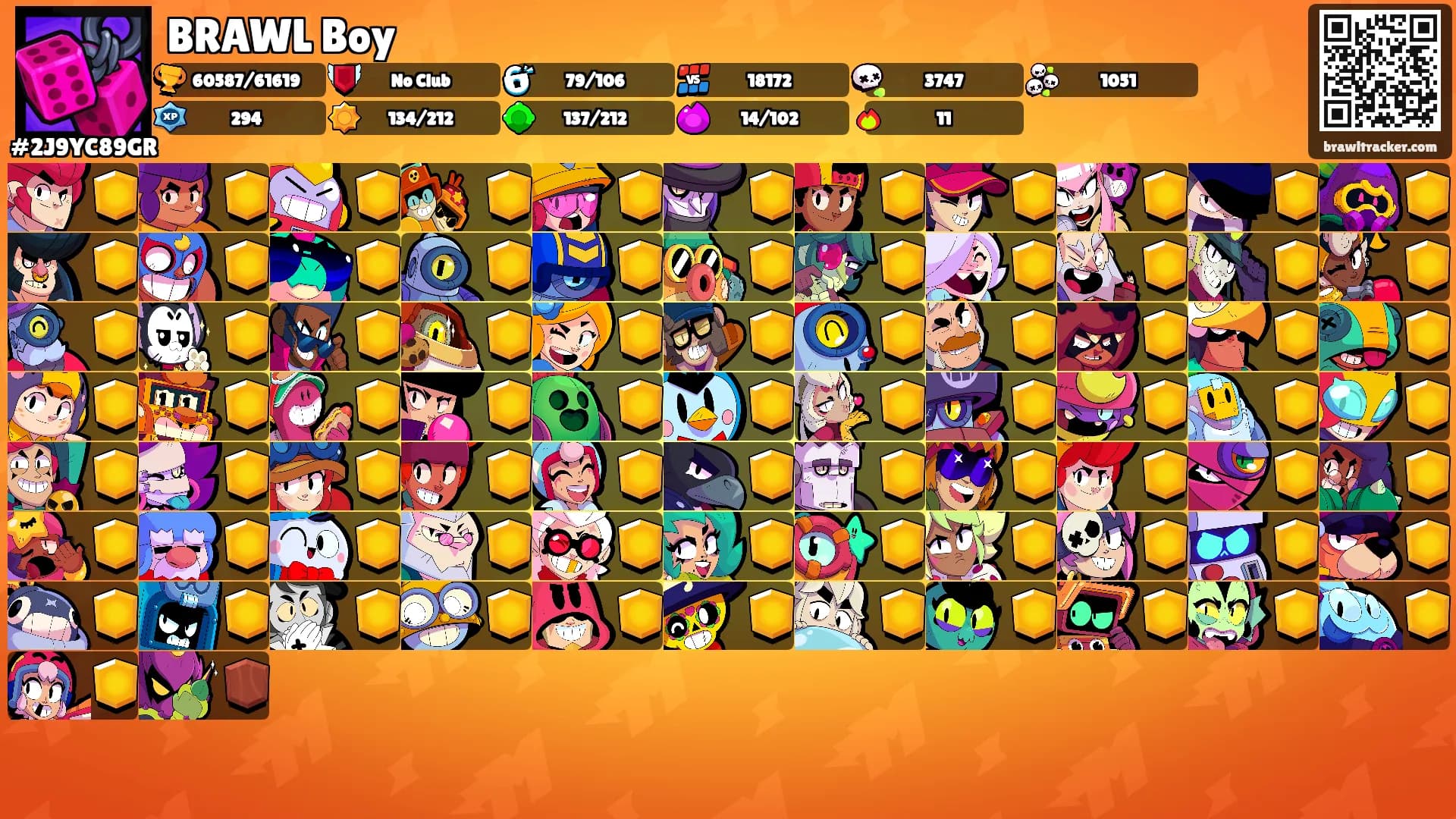 BRAWL Boy's Ranks