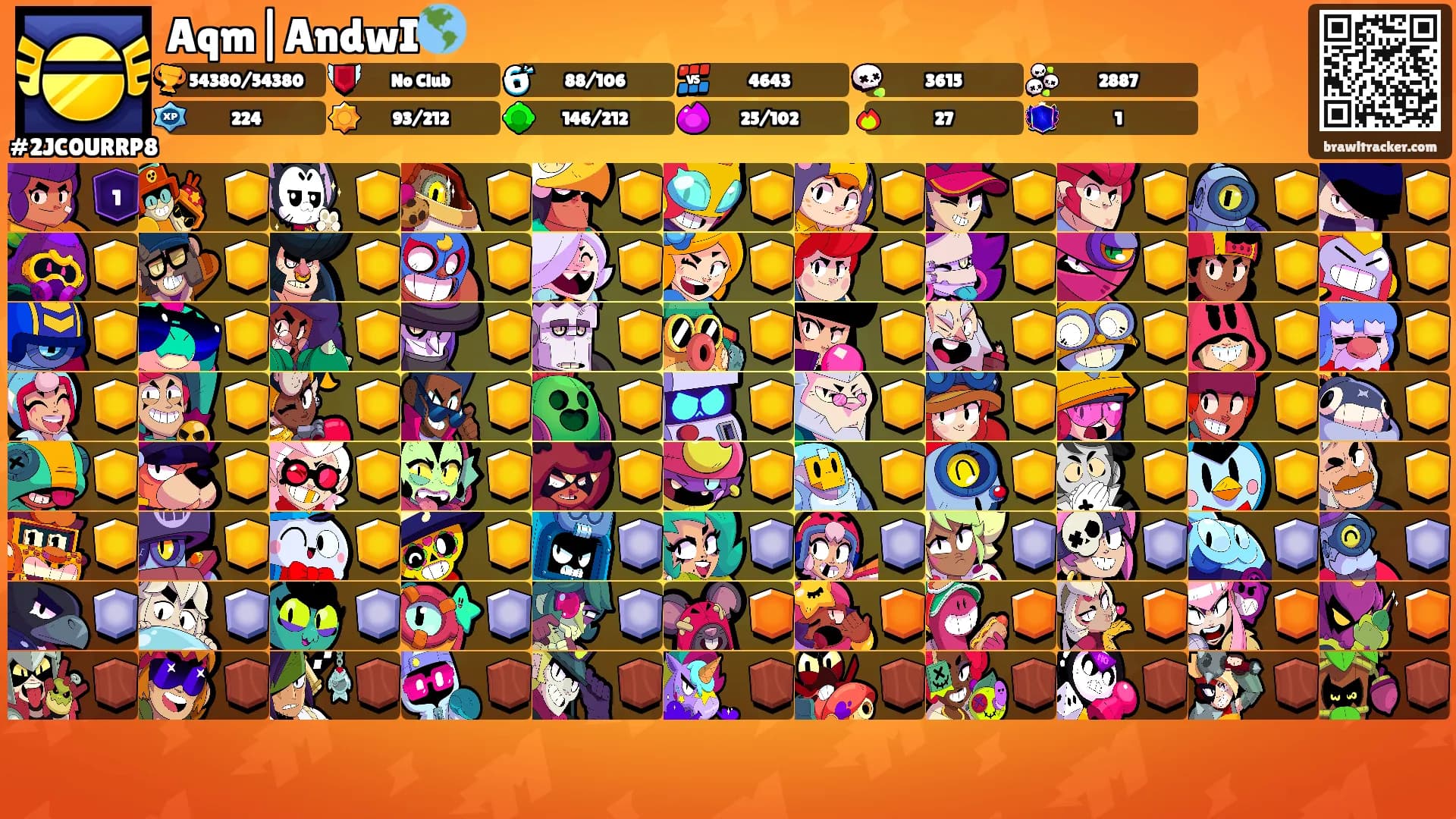 Aqm|AndwI🌎's Ranks