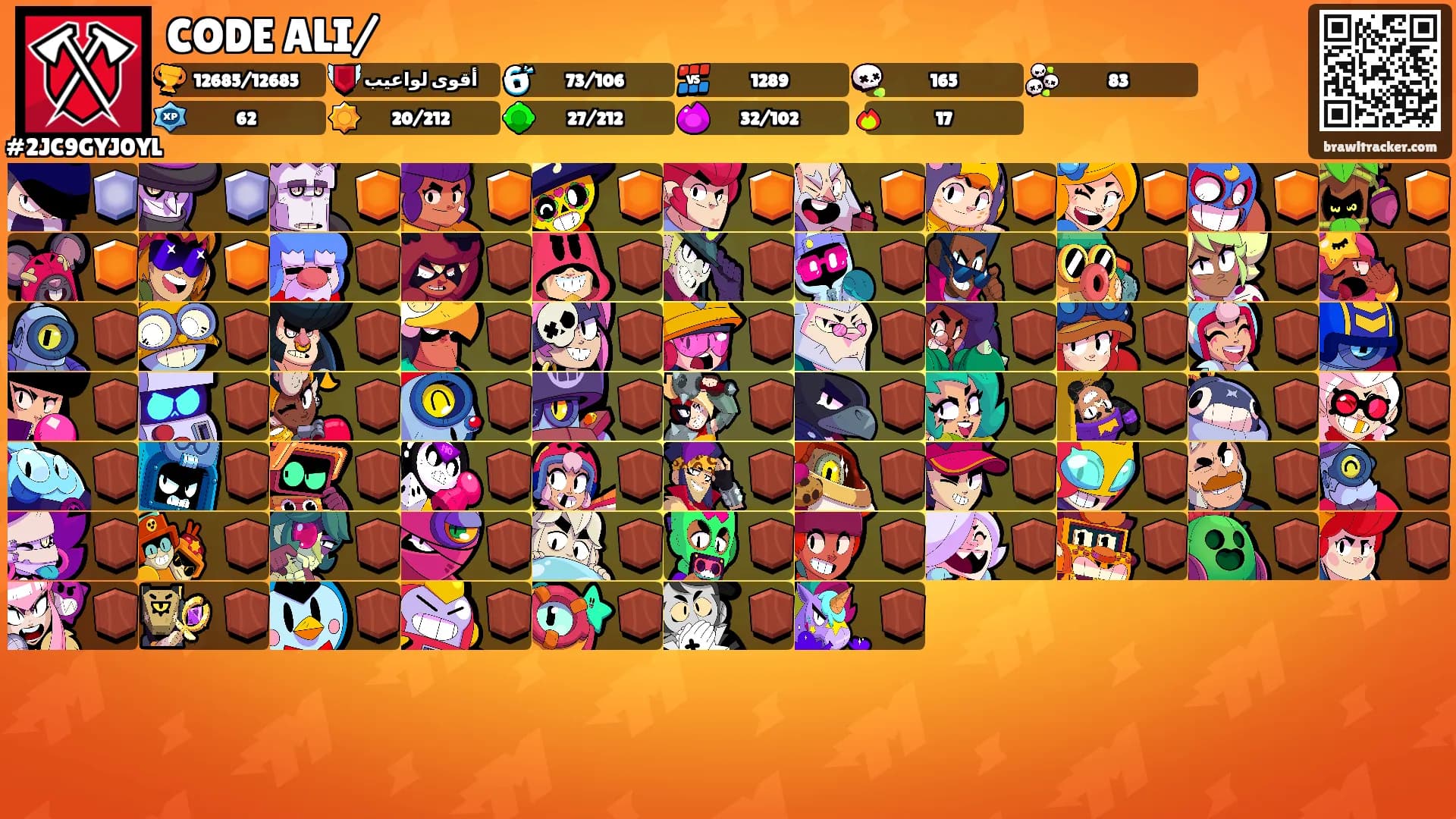 CODE ALI/'s Ranks