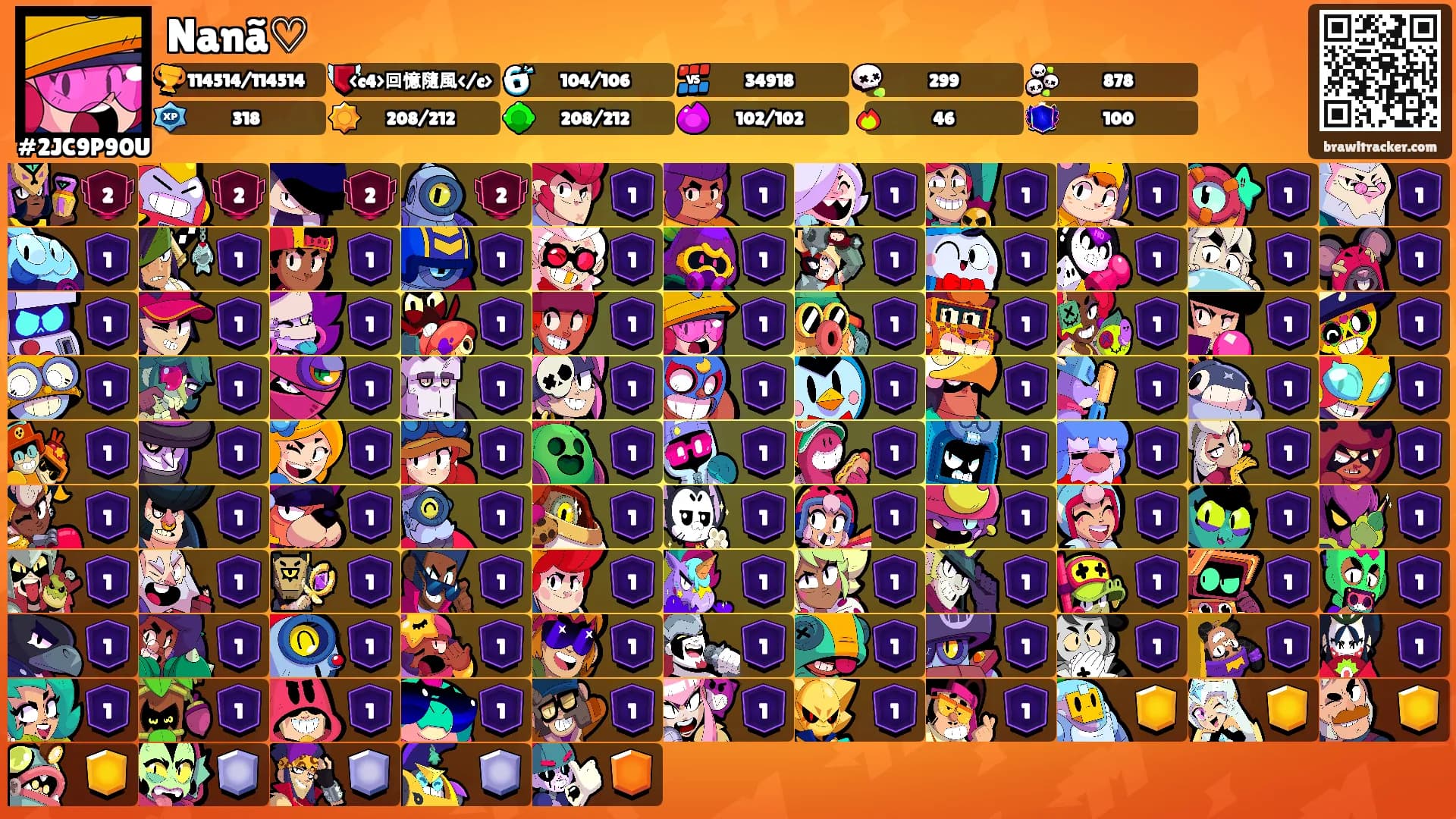 Nanã♡'s Ranks