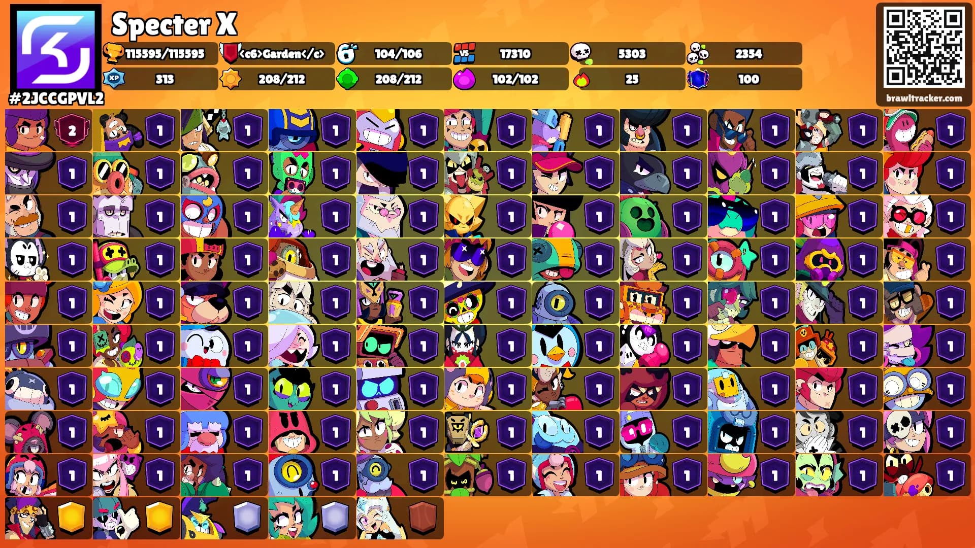 Specter X's Ranks