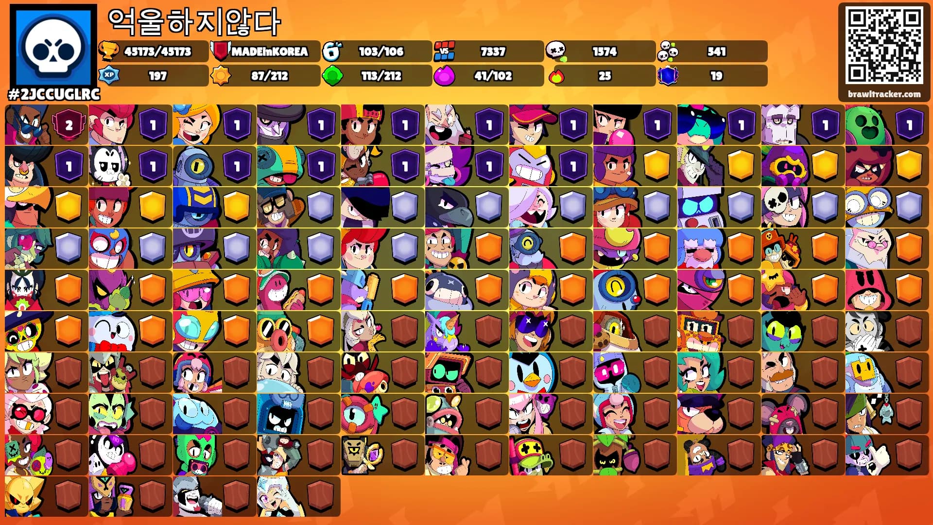억울하지않다's Ranks