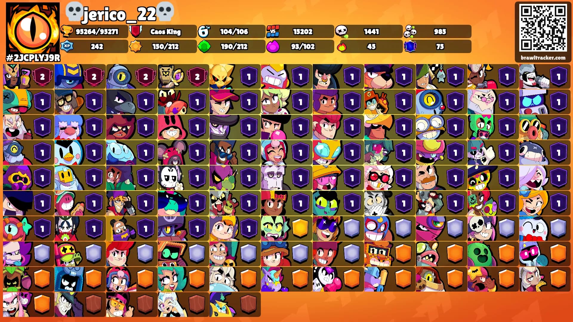 💀jerico_22💀's Ranks