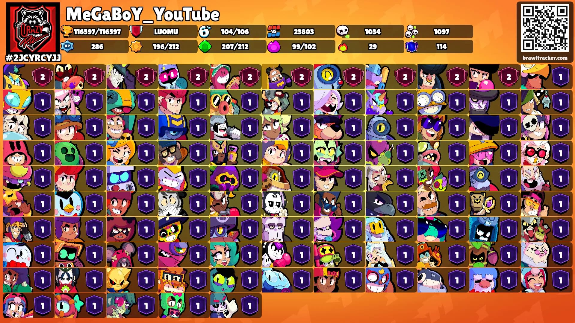 MeGaBoY_YouTube's Ranks