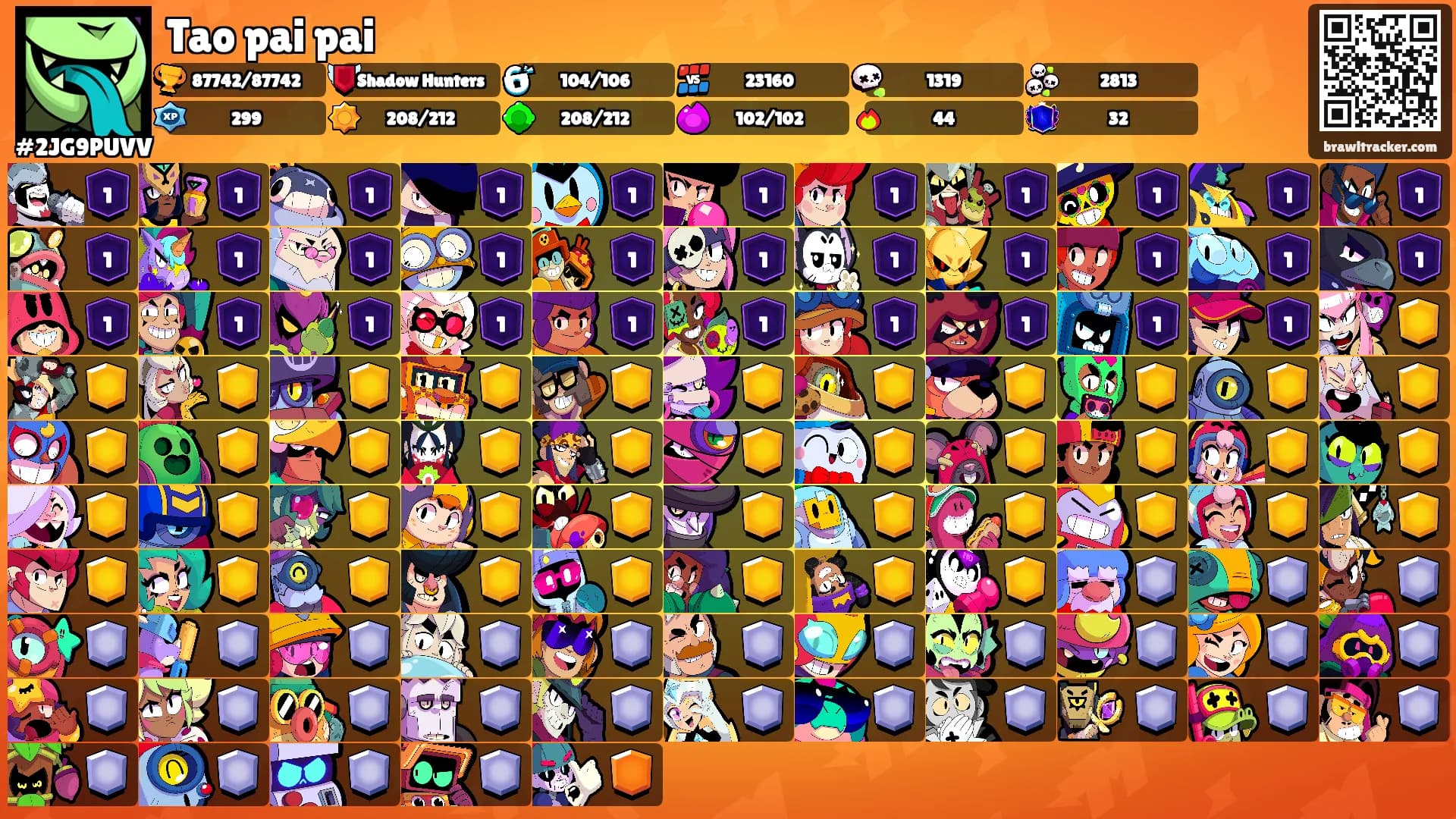 Tao pai pai's Ranks
