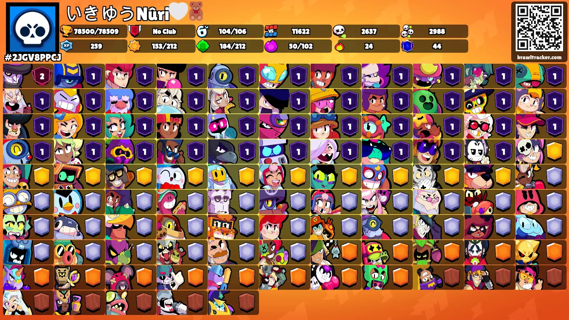 いきゆうNûri🤍🧸's Ranks