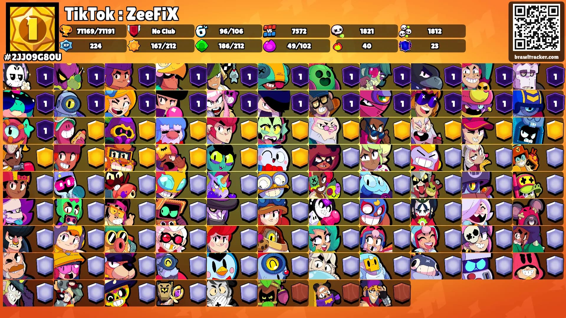 TikTok : ZeeFiX's Ranks
