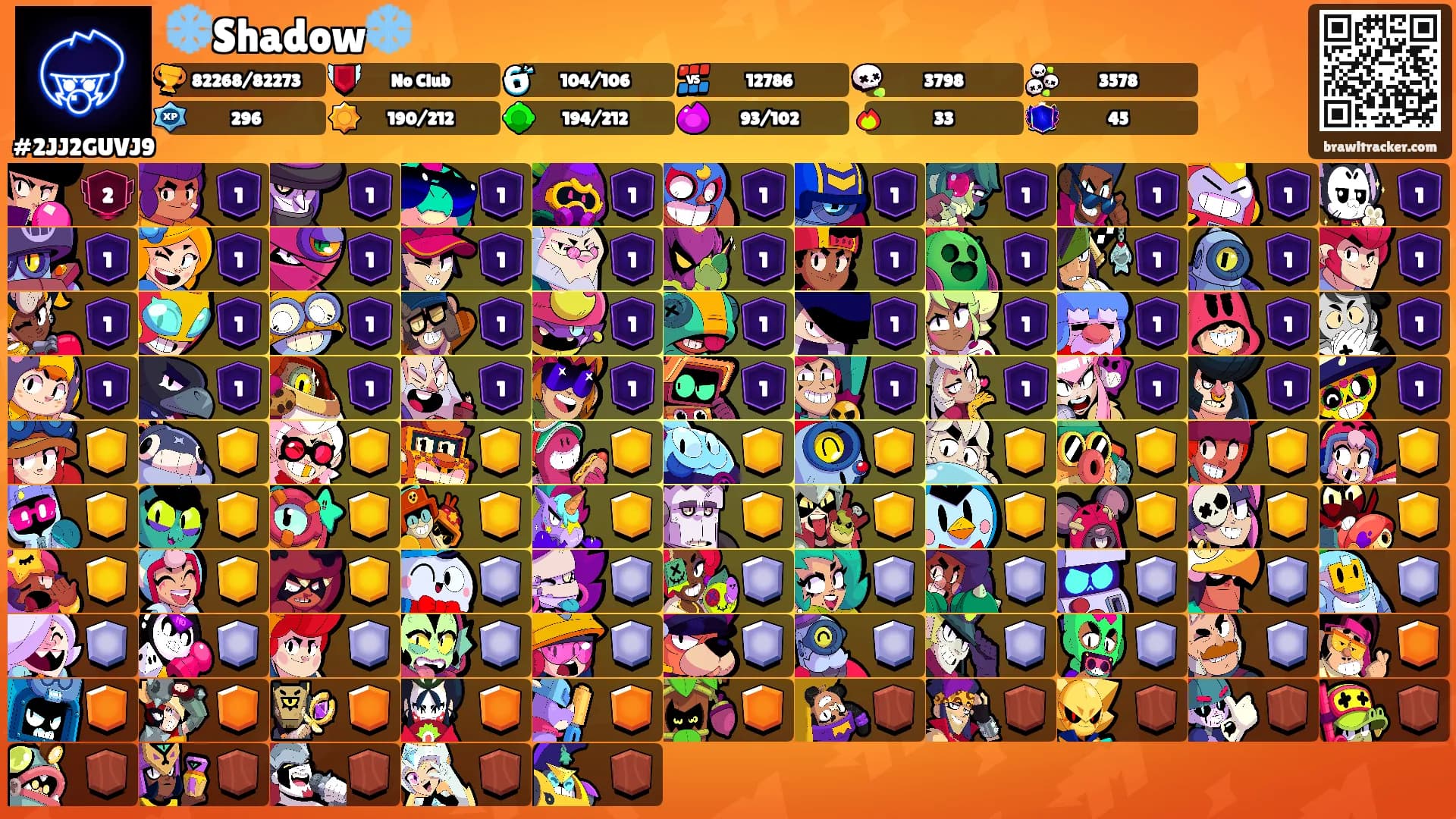 ❄️Shadow❄️'s Ranks