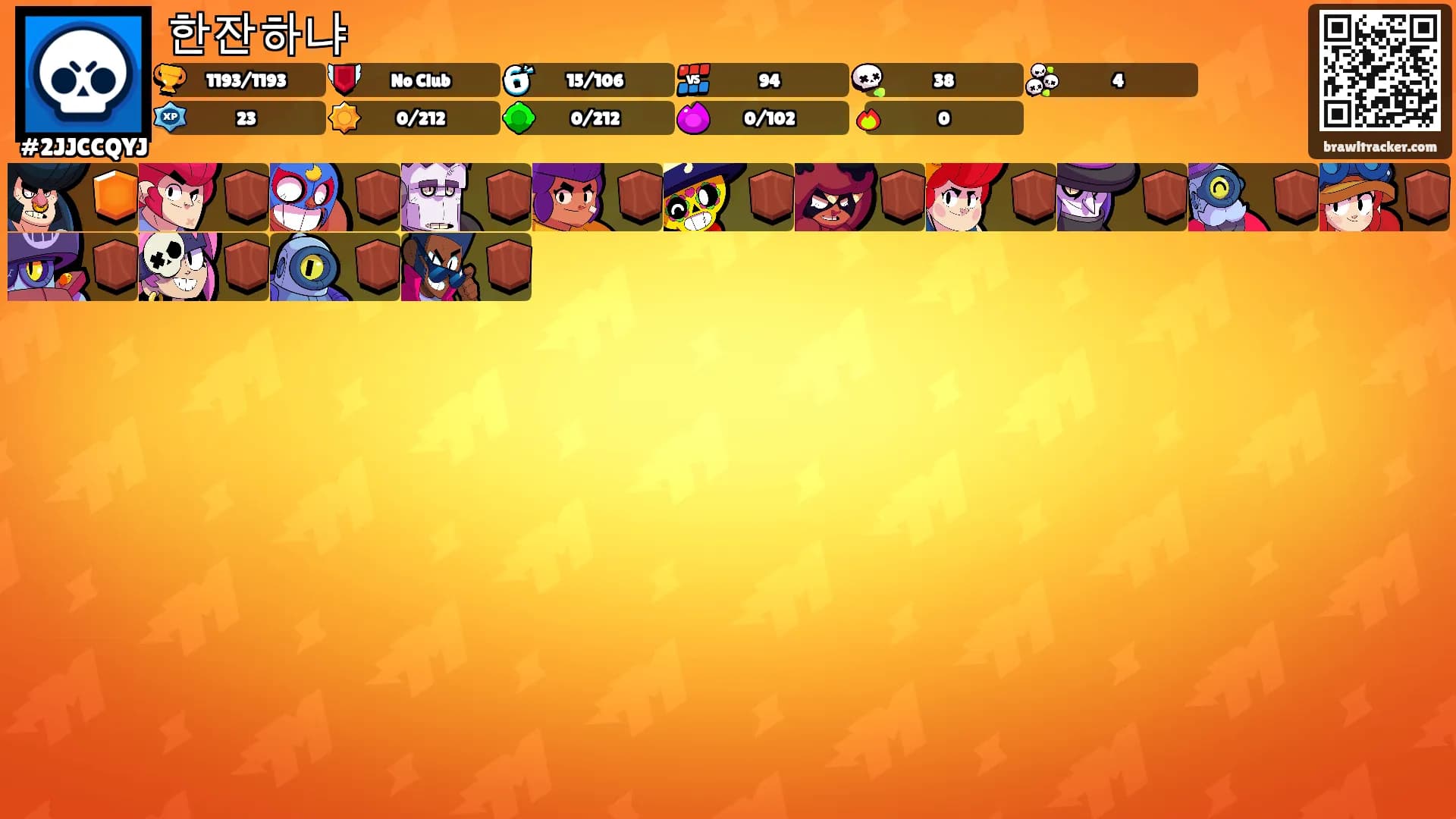한잔하냐's Ranks