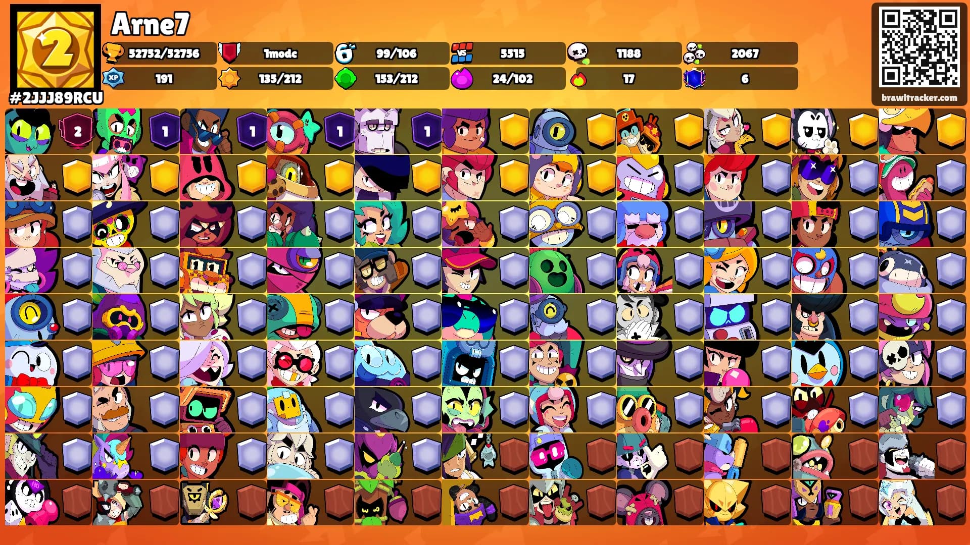 Arne7's Ranks