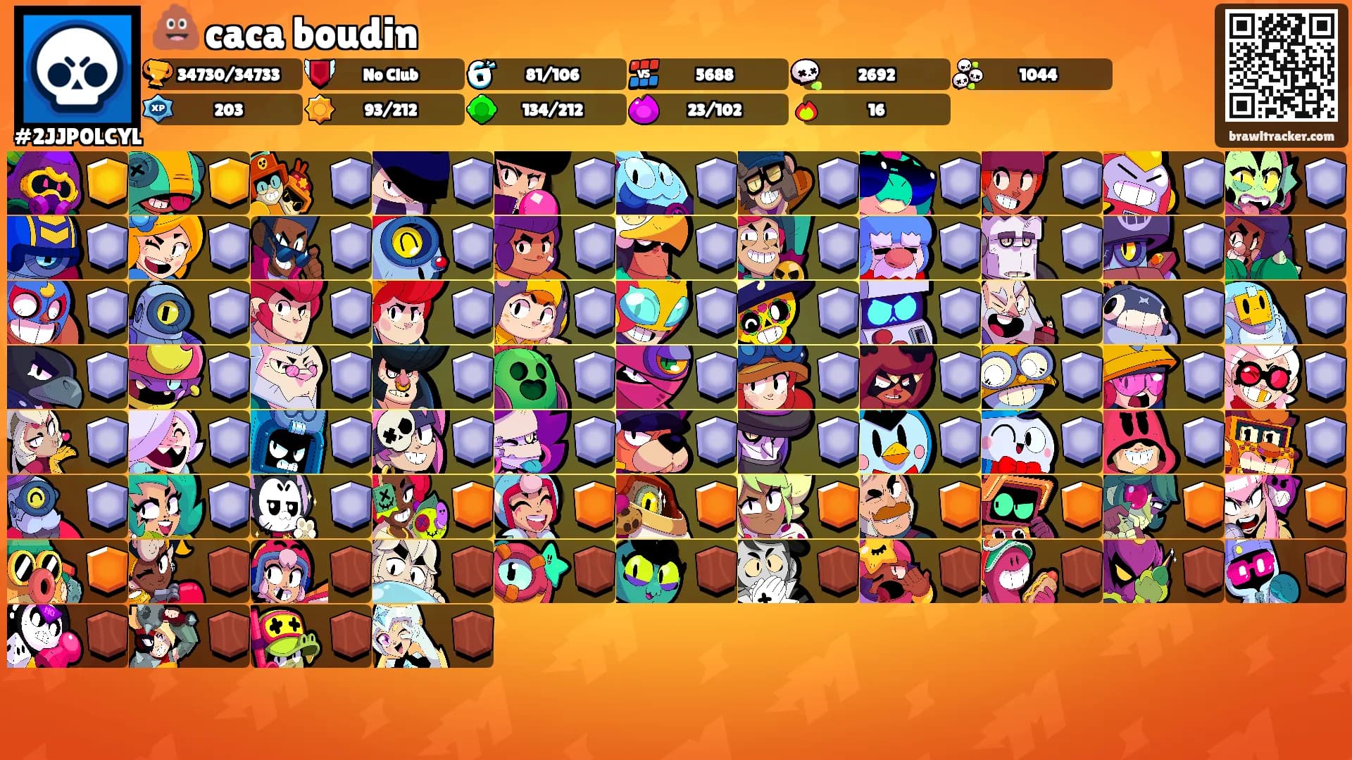 💩 caca boudin's Ranks