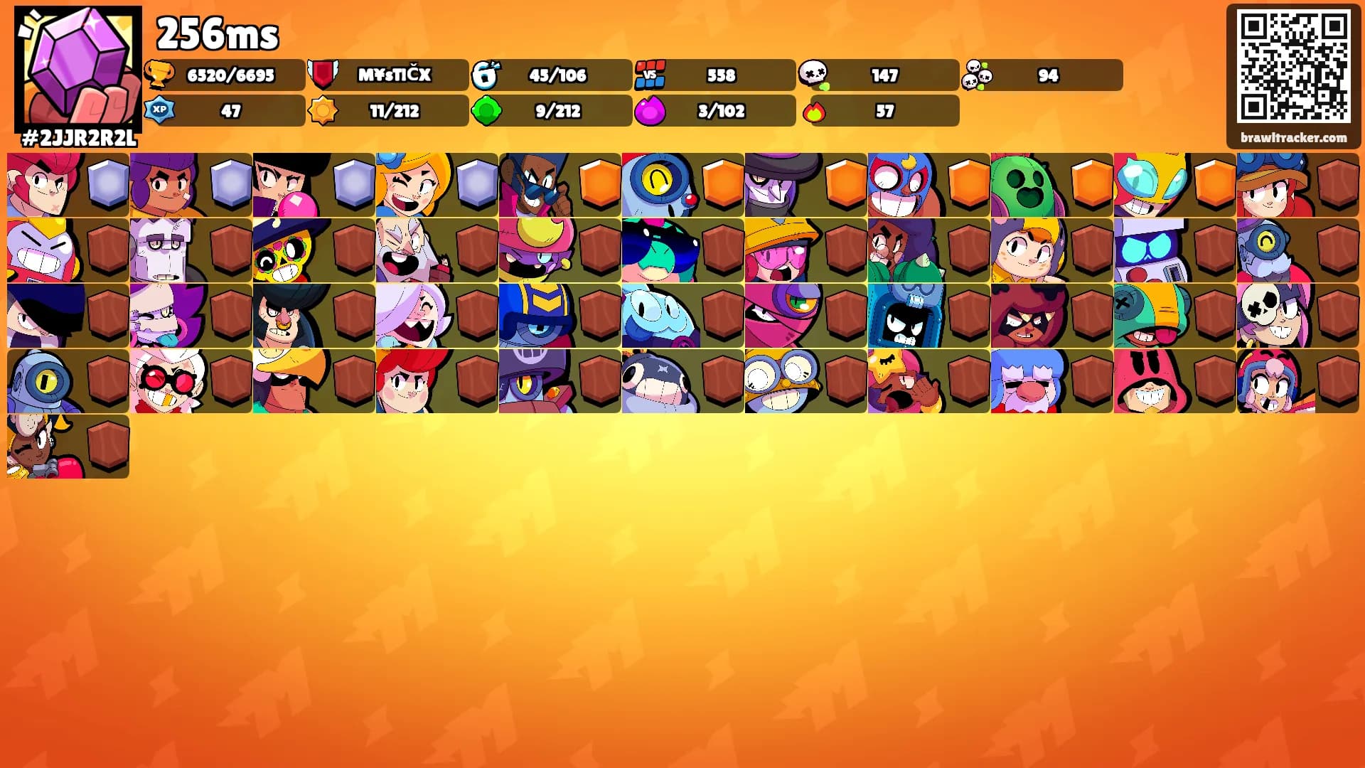 256ms's Ranks