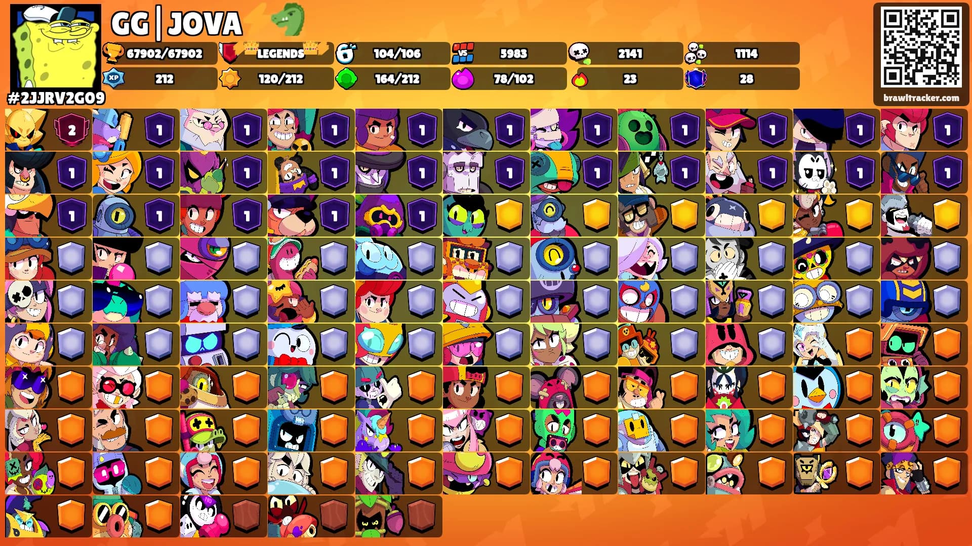 GG|JOVA⚡🐲's Ranks