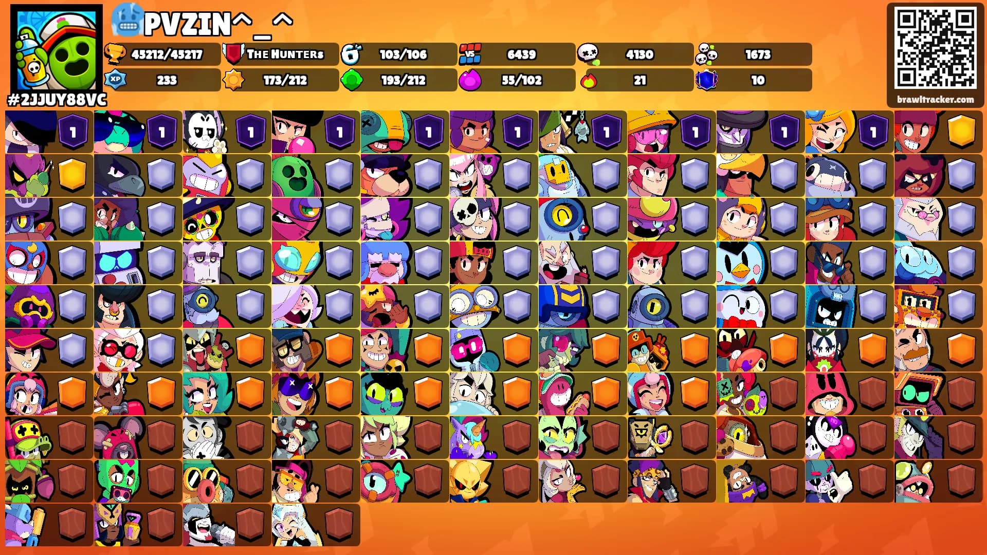 🥶PVZIN^_^'s Ranks