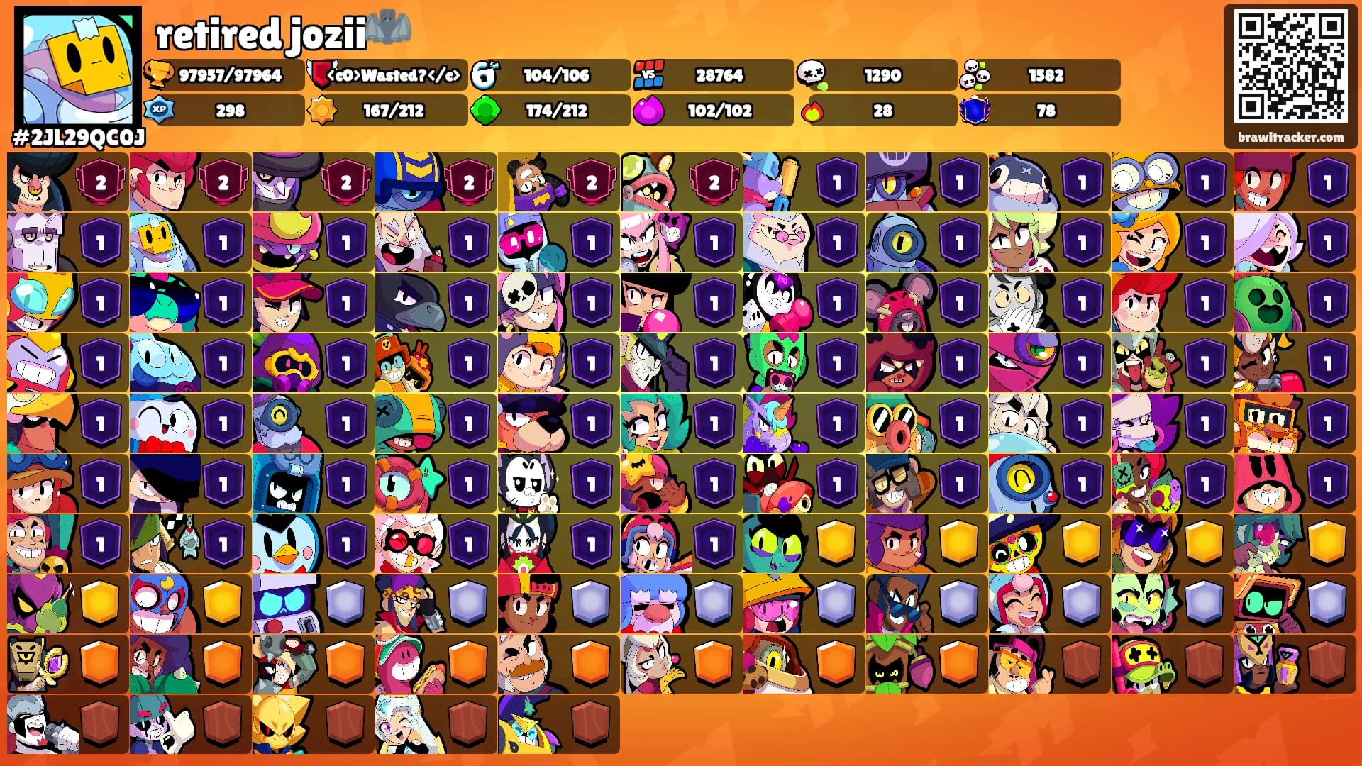 retired jozii🦇's Ranks