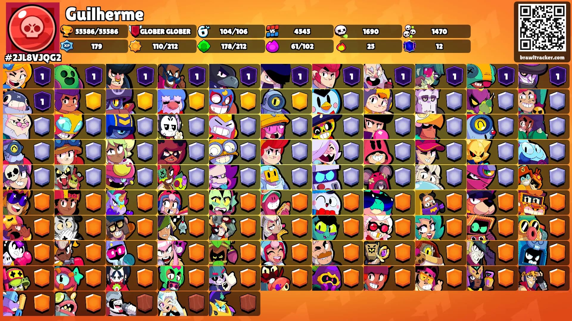 Guilherme's Ranks