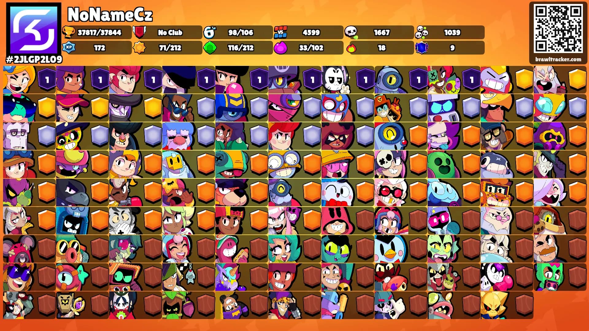 NoNameCz's Ranks