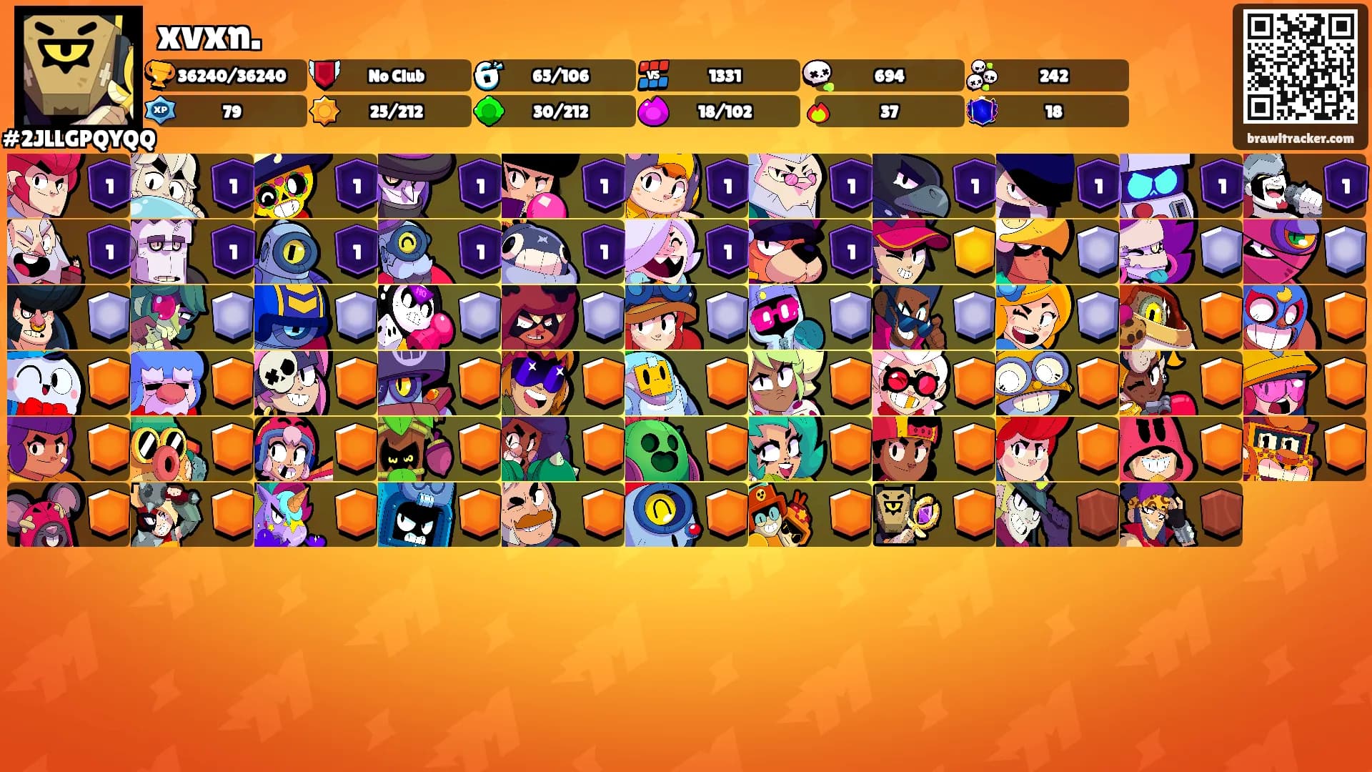 xvxn.'s Ranks