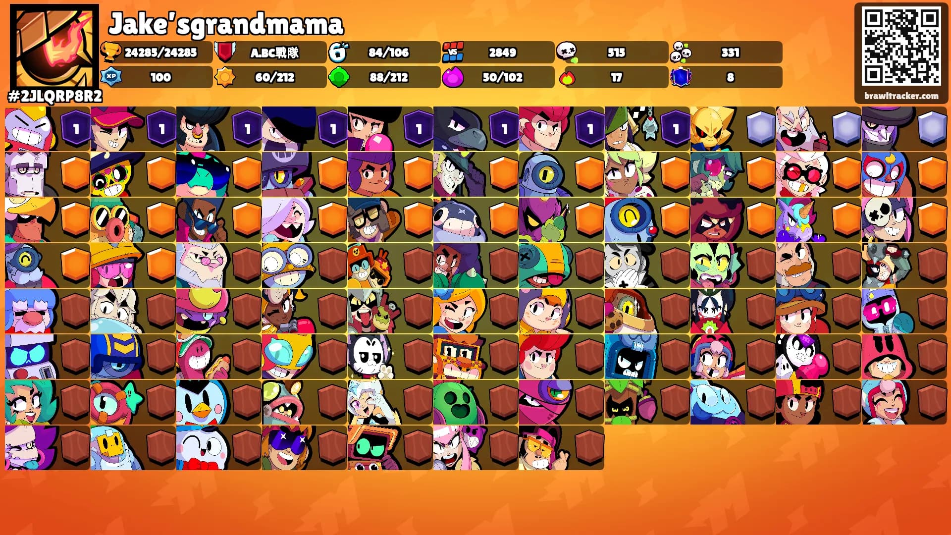 Jake’sgrandmama's Ranks