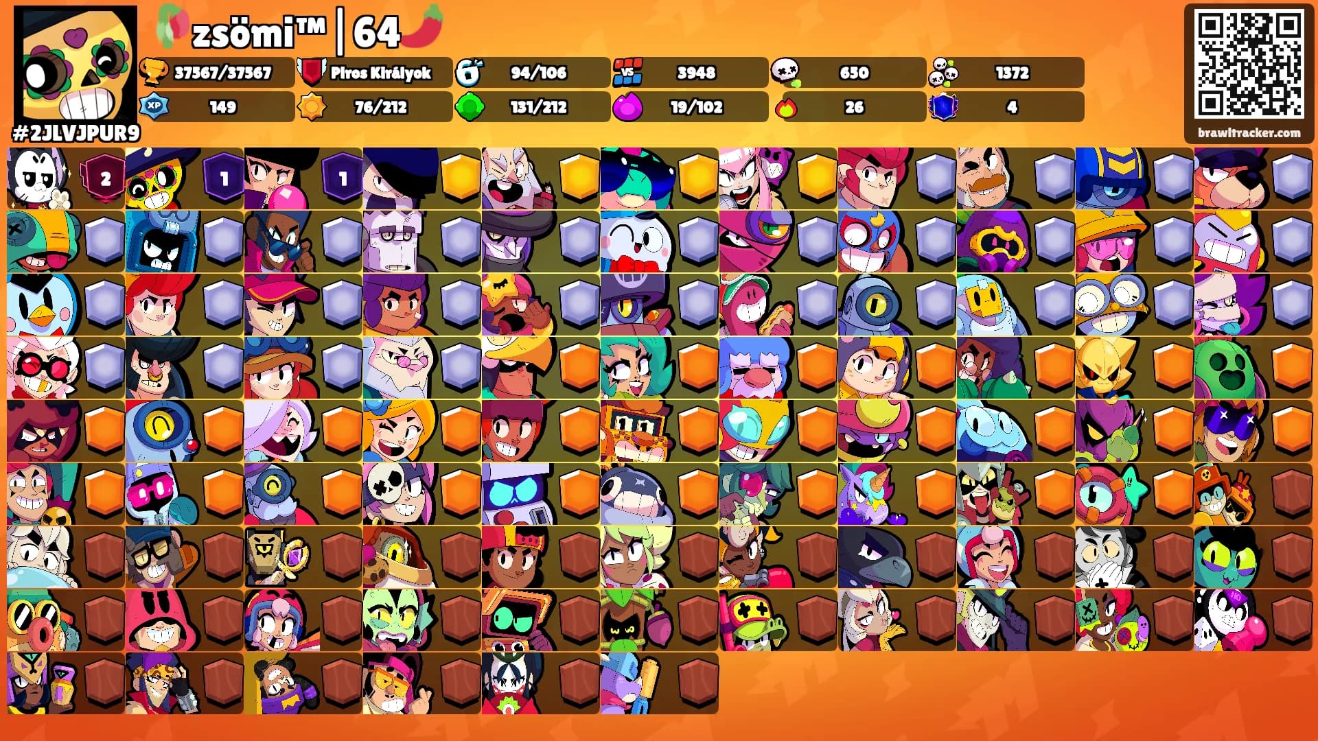 🥀zsömi™|64🌶️'s Ranks