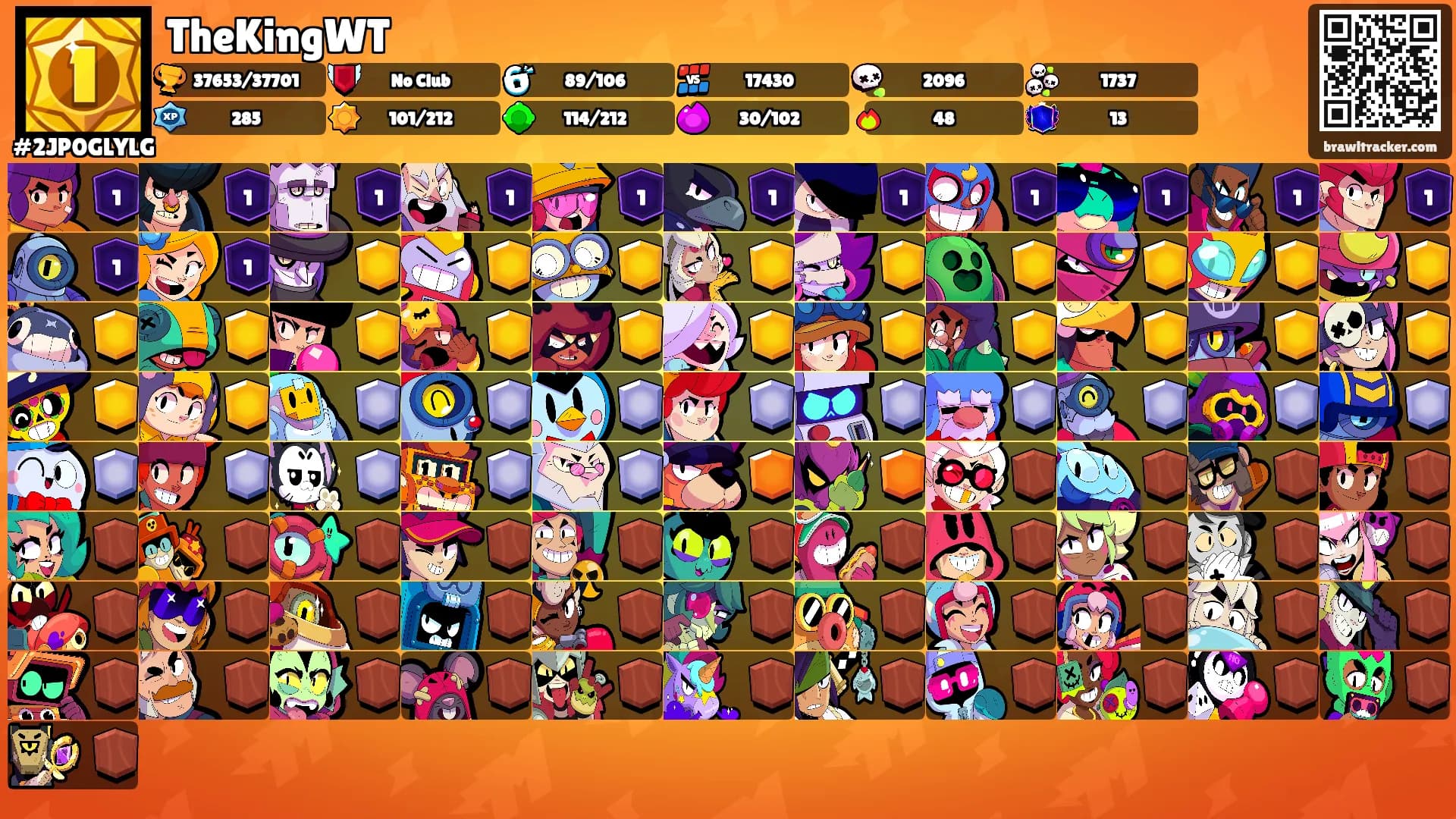 TheKingWT's Ranks