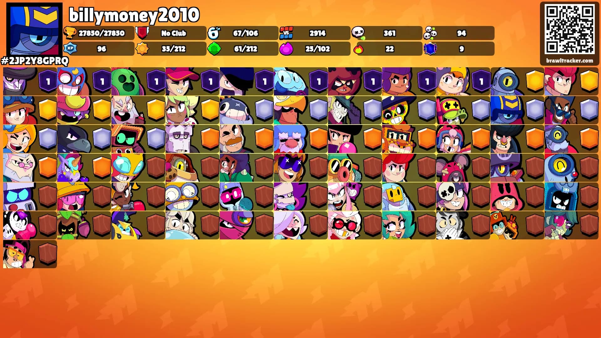 billymoney2010's Ranks