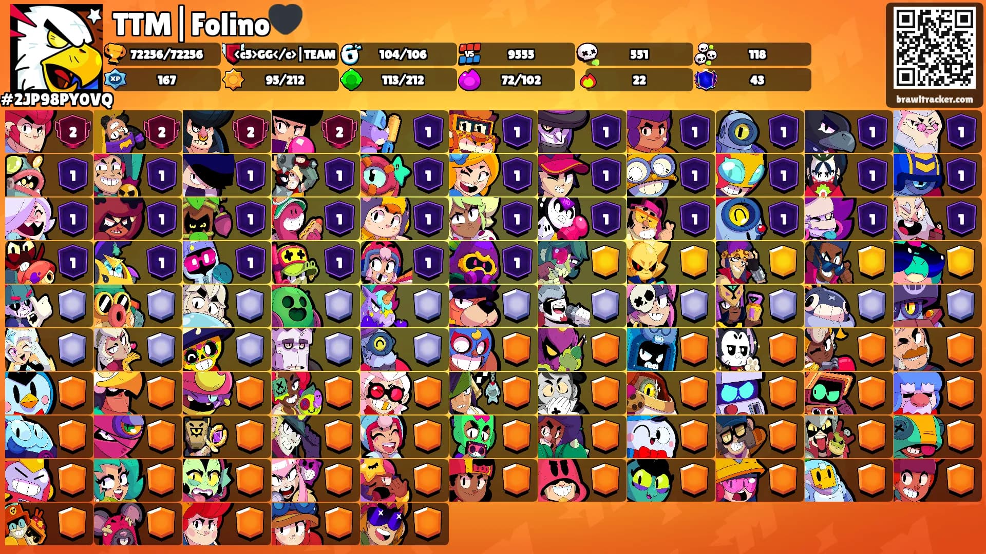 TTM|Folino🖤's Ranks