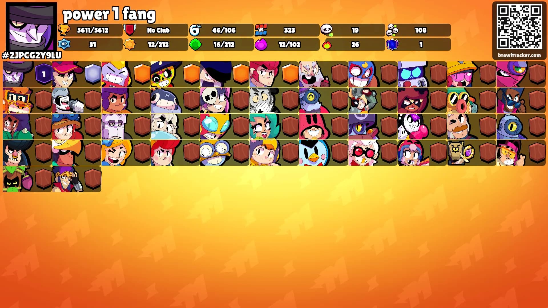 power 1 fang's Ranks