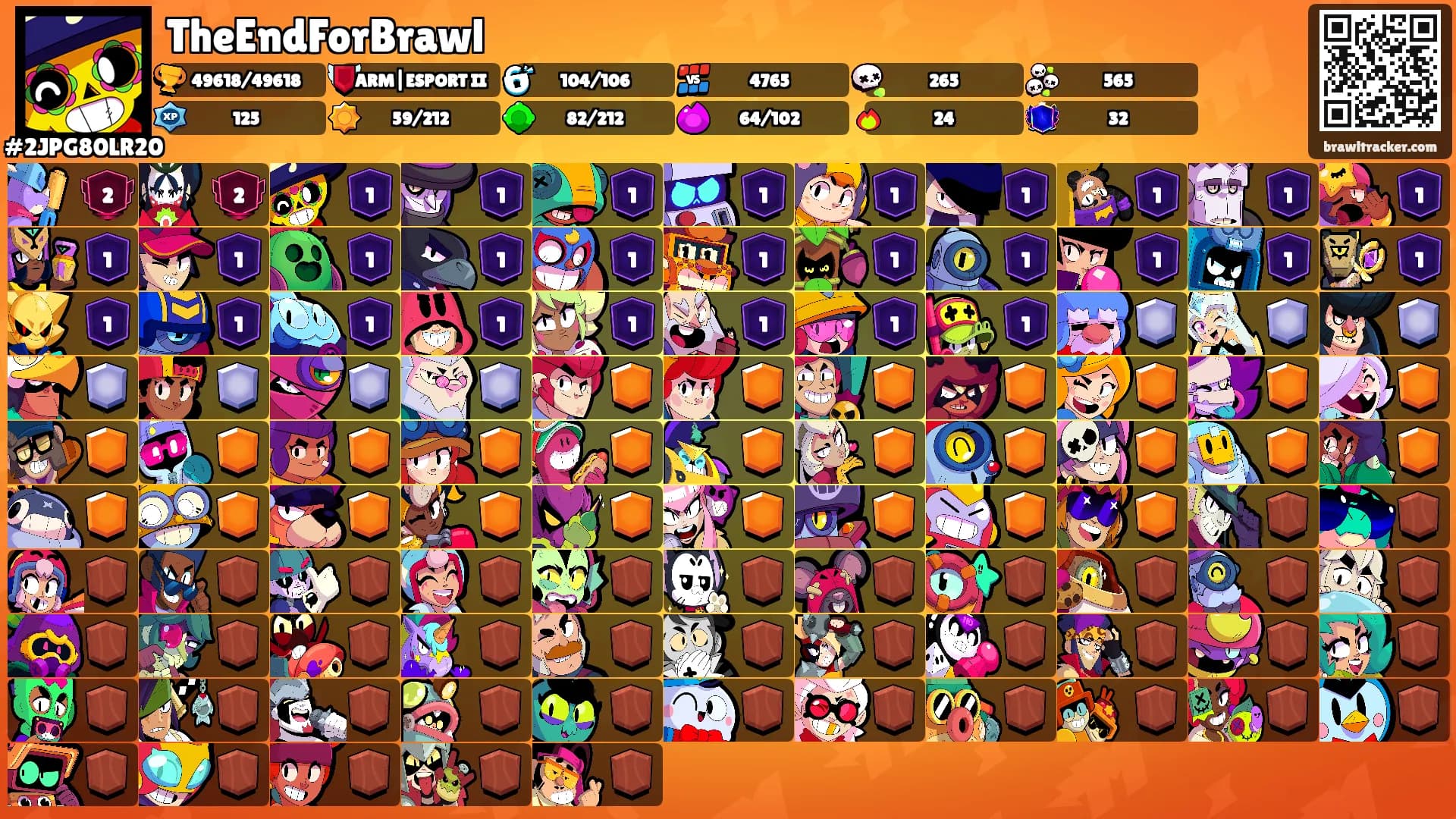 TheEndForBrawl's Ranks