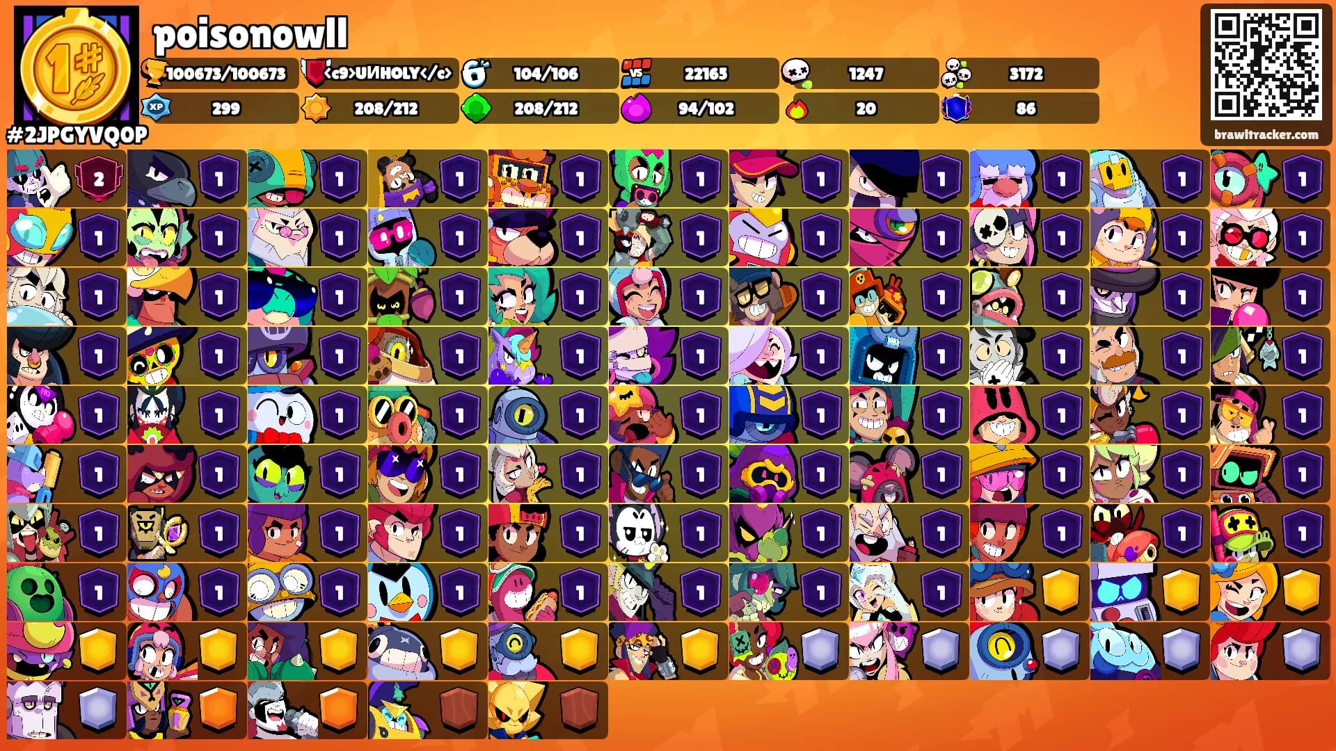 poisonowll's Ranks