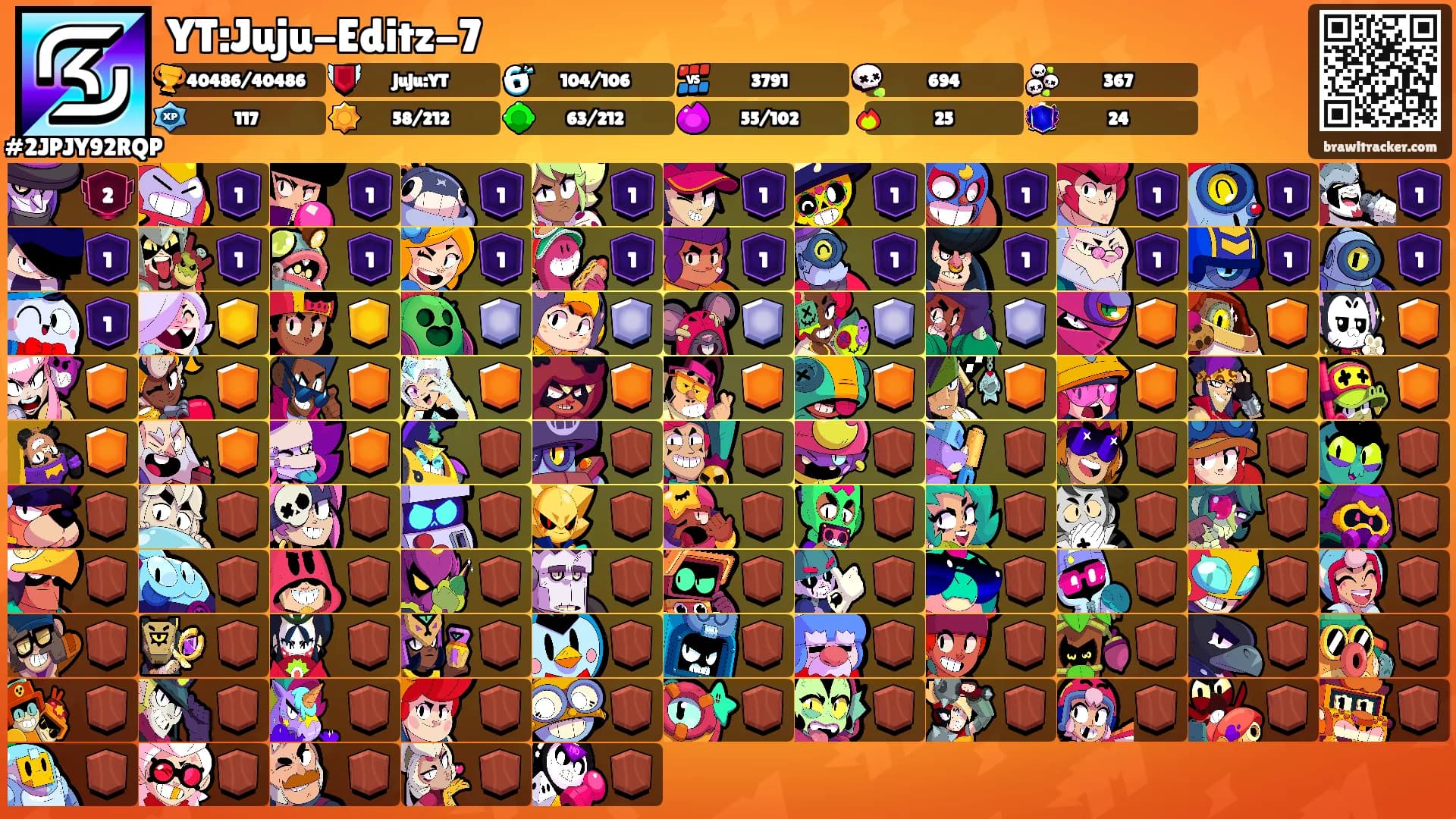 YT:Juju-Editz-7's Ranks