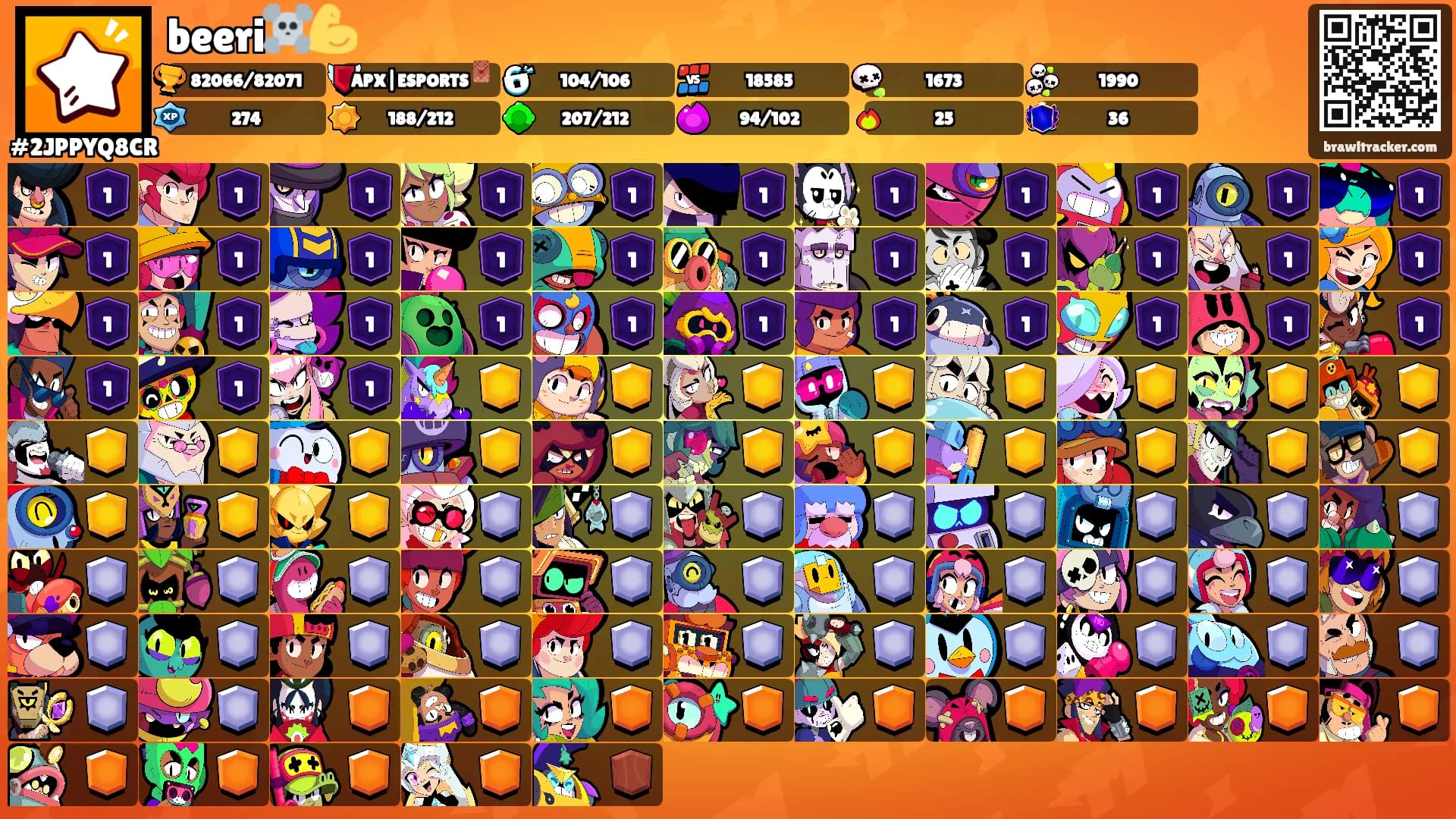 beeri☠️💪's Ranks