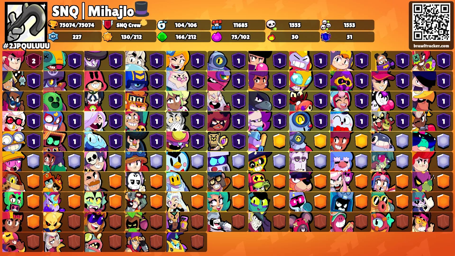 SNQ|Mihajlo🎩's Ranks