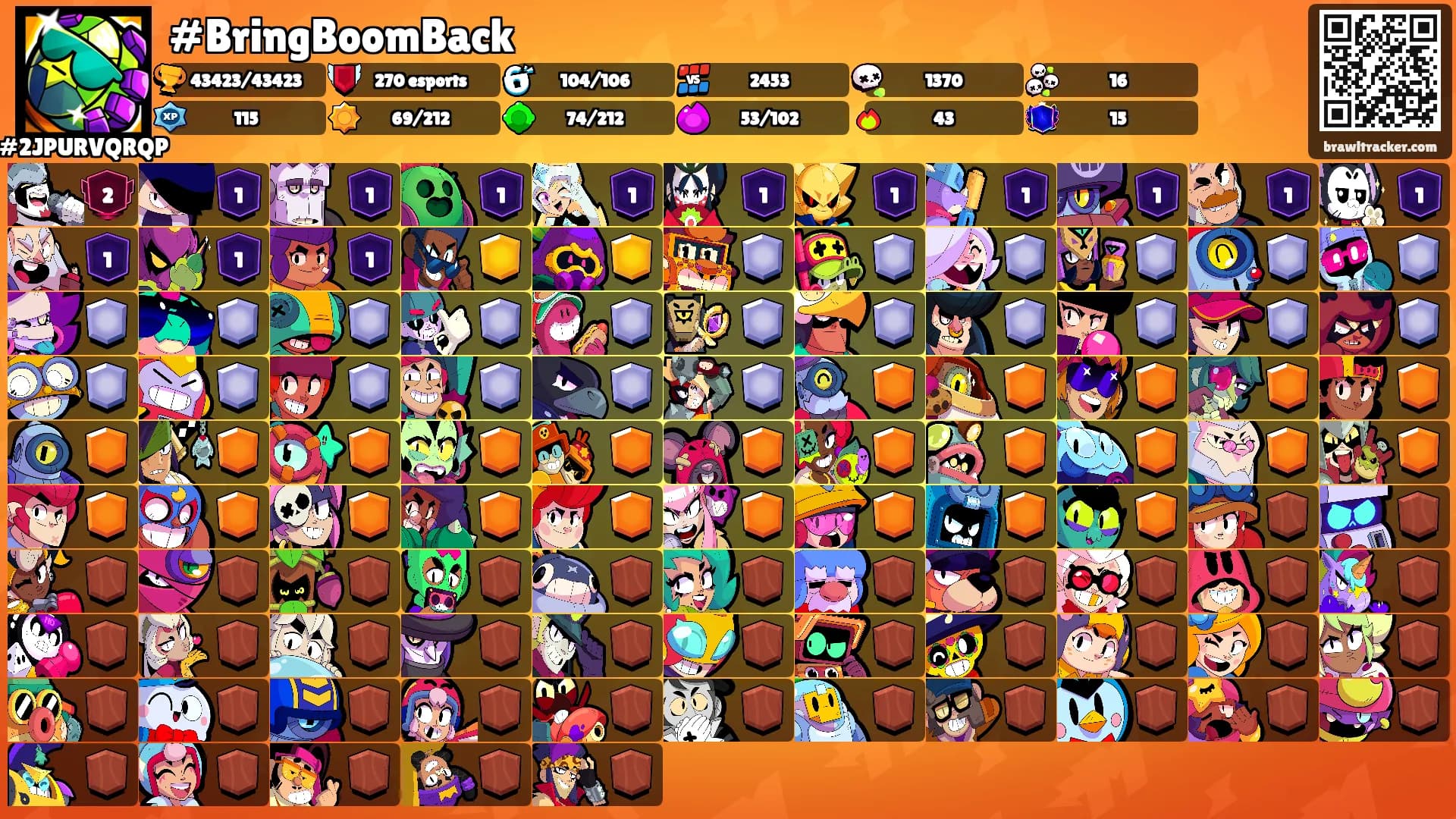 #BringBoomBack's Ranks