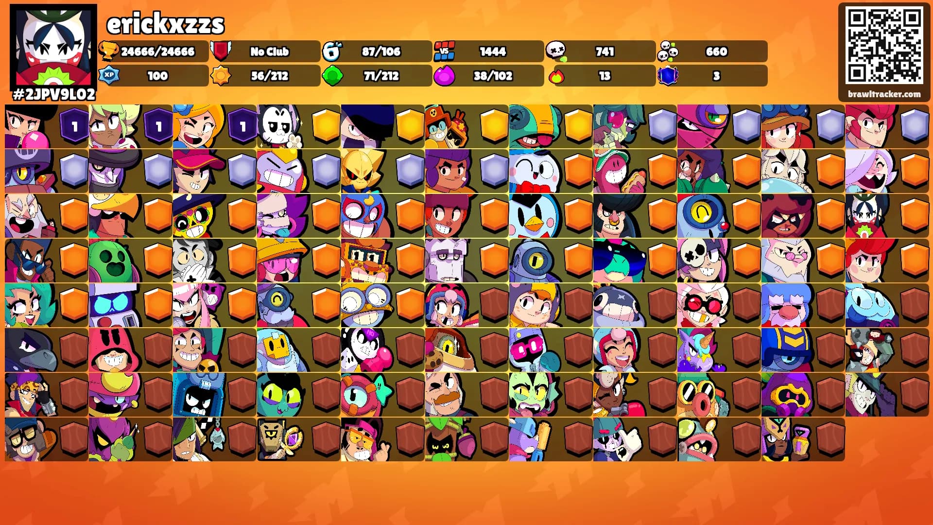 erickxzzs's Ranks