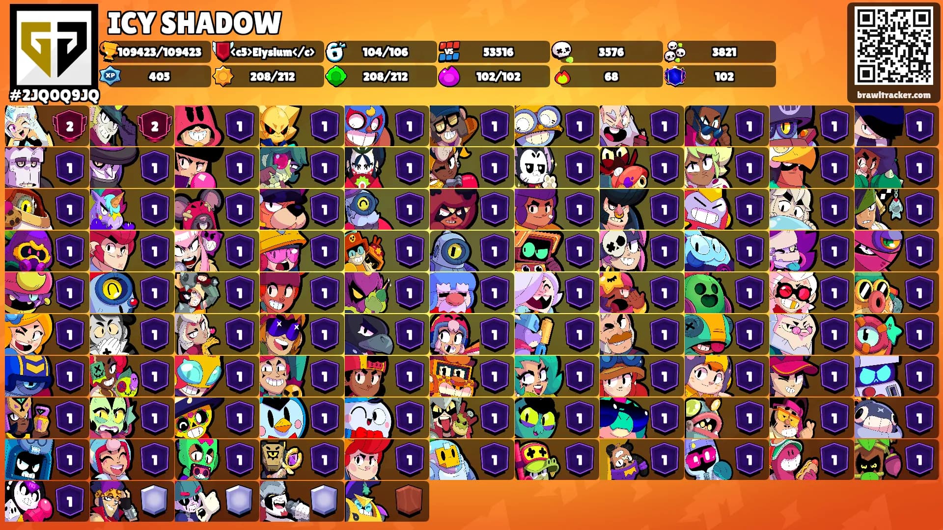ICY SHADOW's Ranks