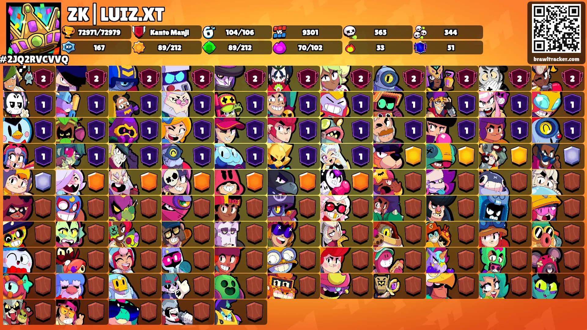 ZK|LUIZ.XT's Ranks