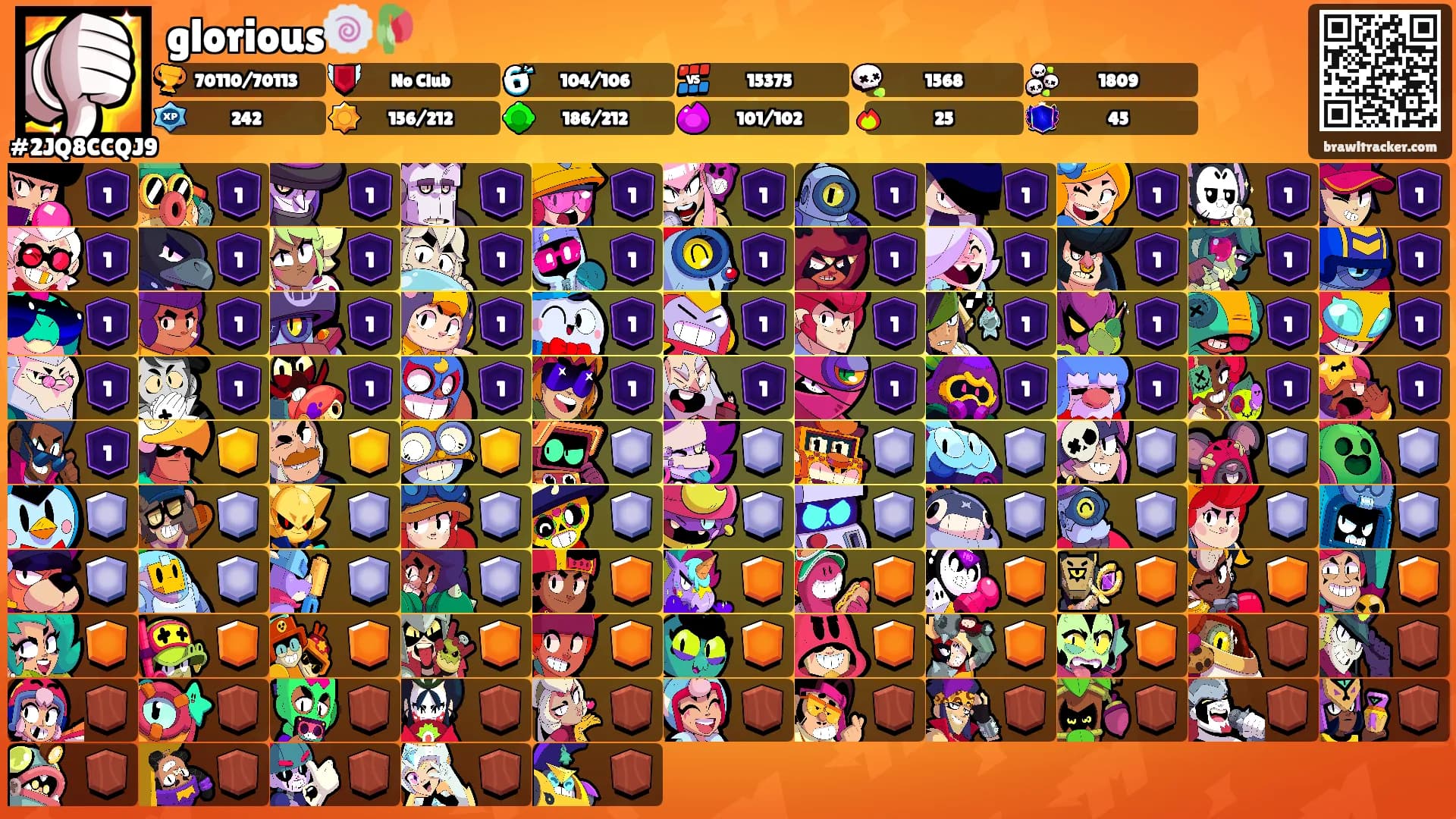 glorious🍥🥀's Ranks