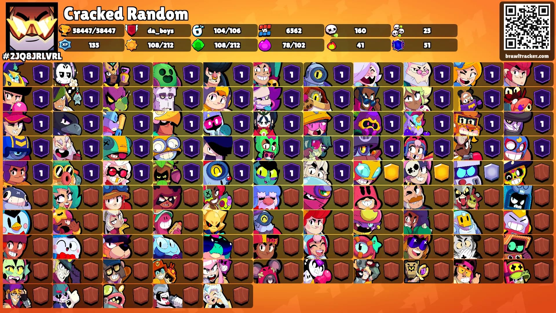 Cracked Random's Ranks