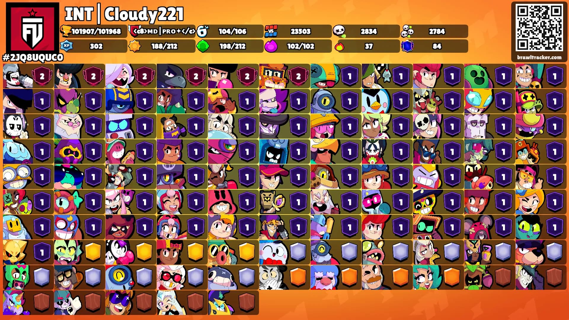 INT|Cloudy221's Ranks