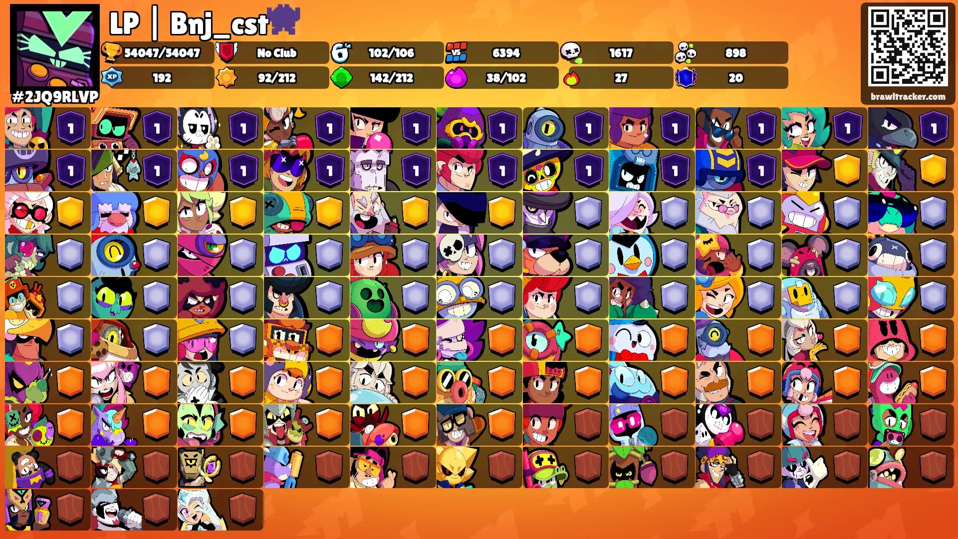 LP | Bnj_cst👾's Ranks