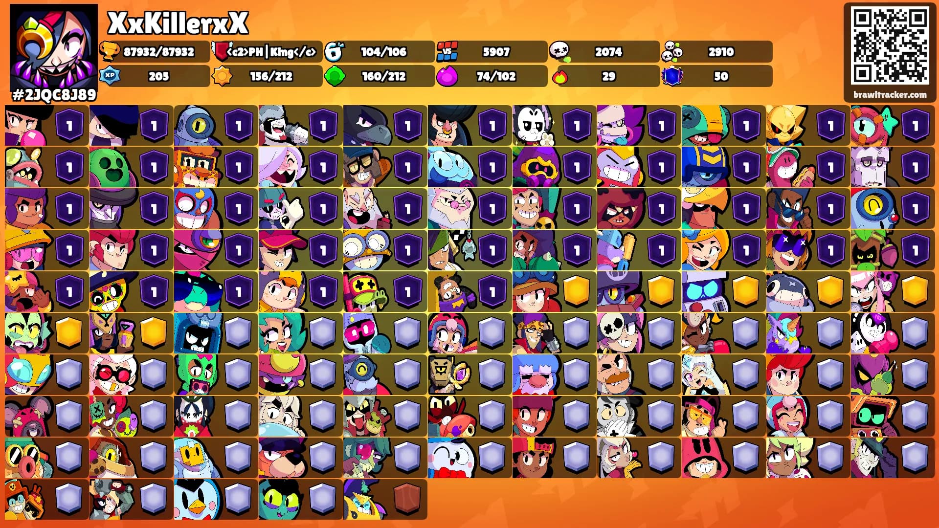 XxKillerxX's Ranks